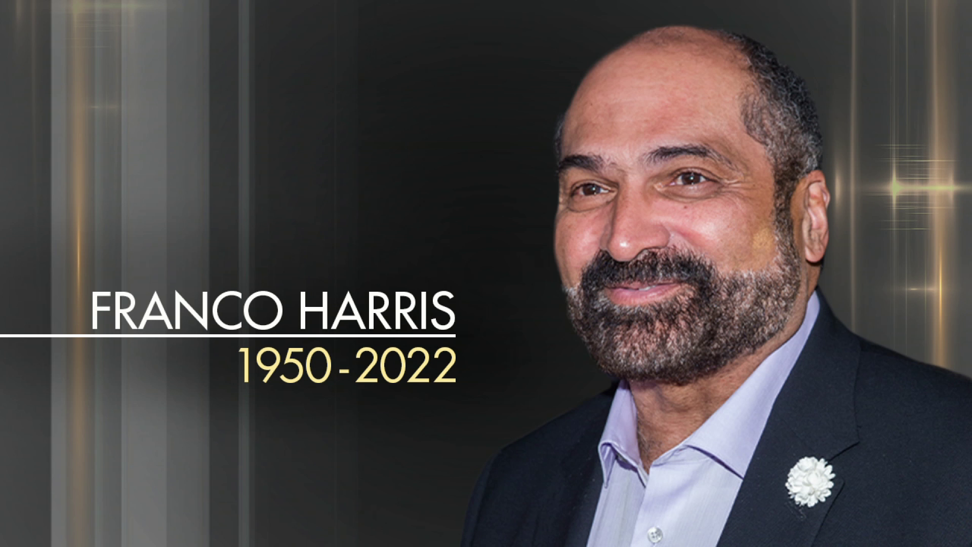 Franco Harris 1950-2022 Immaculate Reception 50th Anniversary the