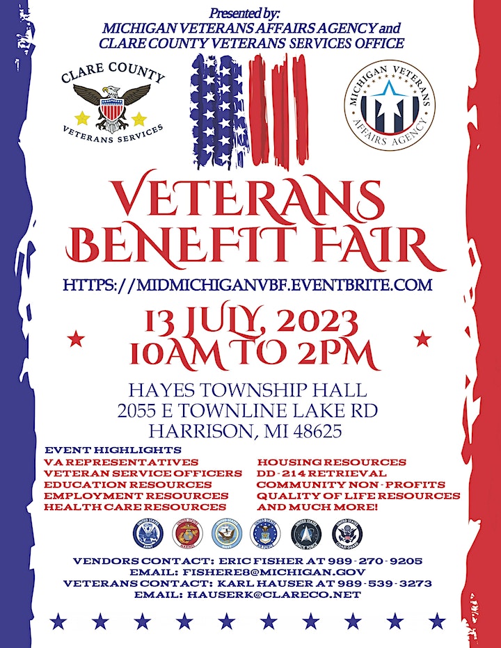 Mid-Michigan Veterans Benefit Fair