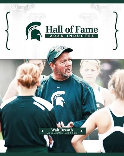 Walt Drenth to be inducted into Michigan State Athletics Hall of Fame