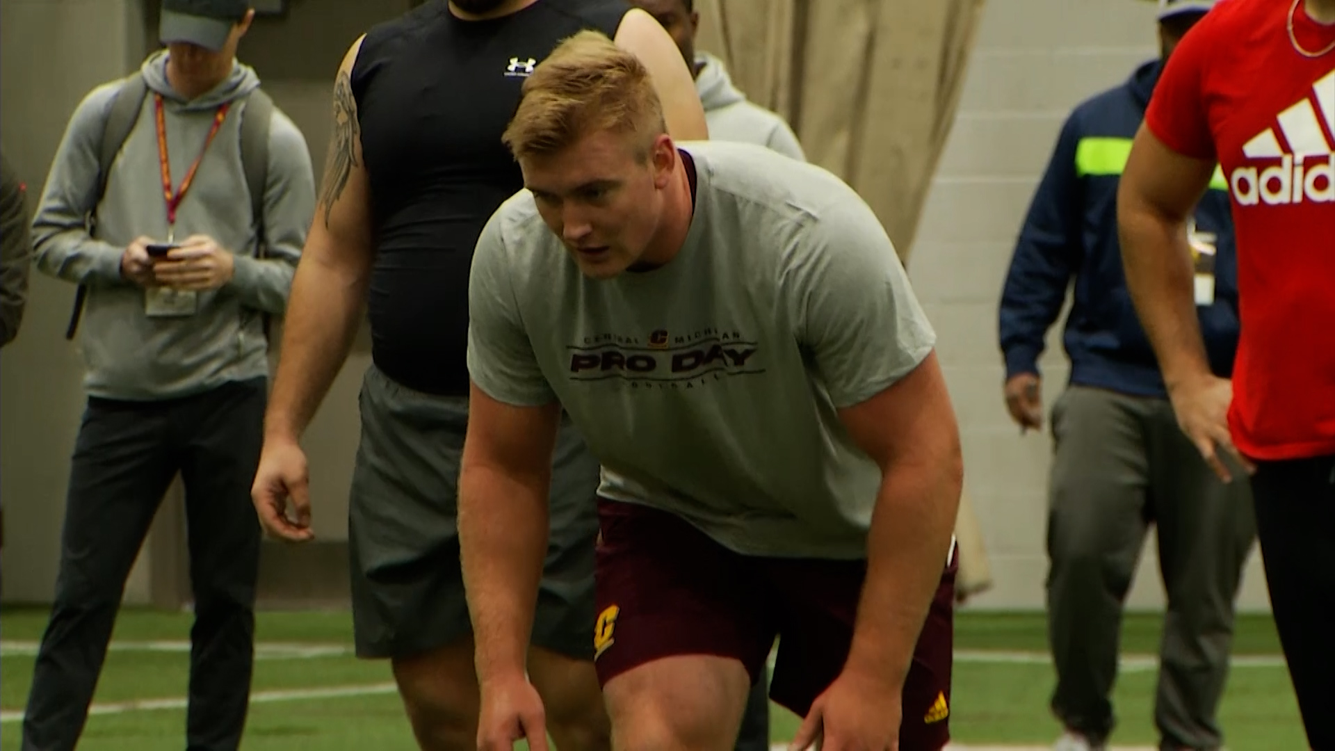 NFL Draft Prospects Showcase Talents at Central Michigan's Pro Day – 9&10  News