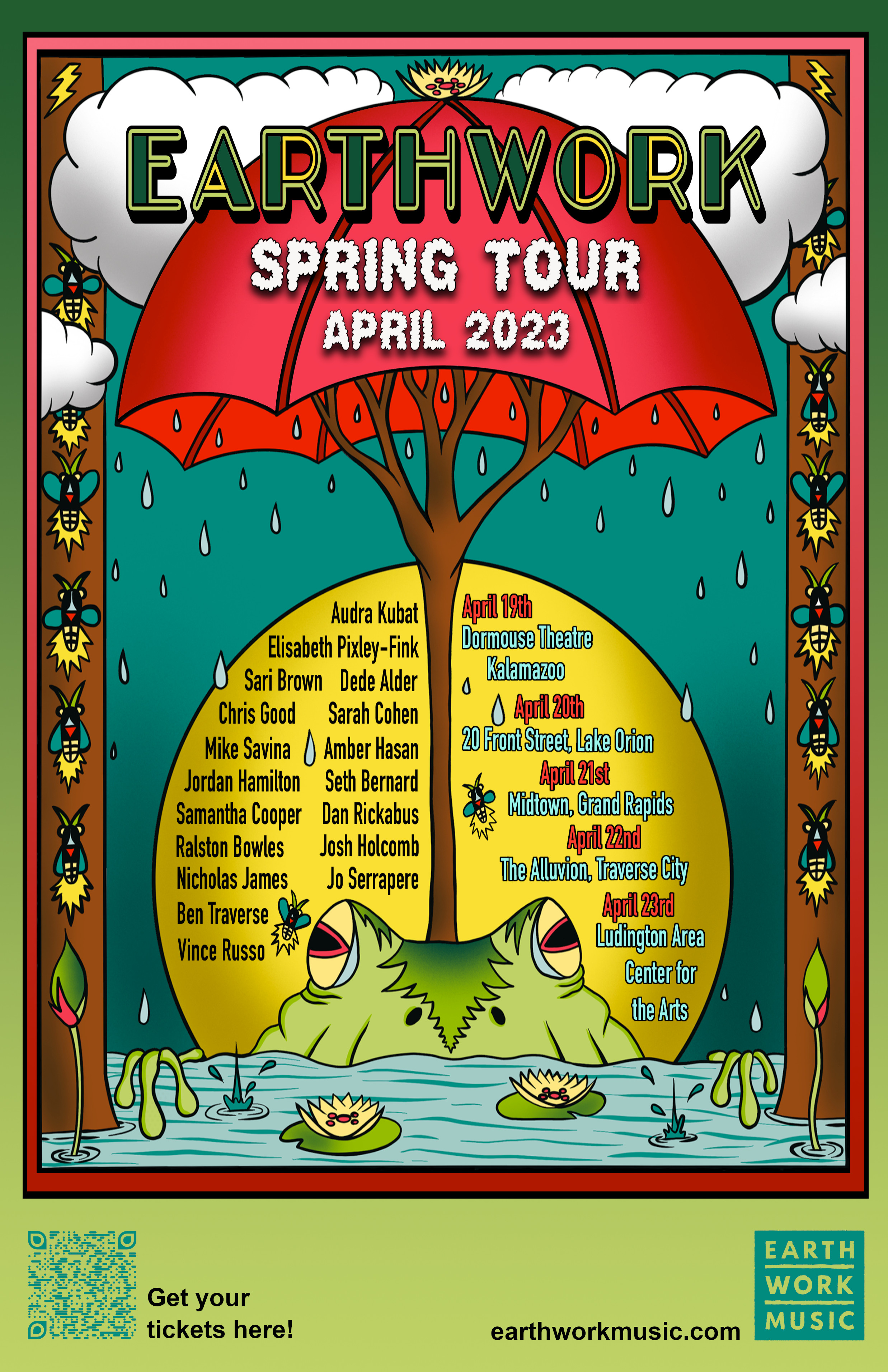 Earthwork Music Collective Spring Tour