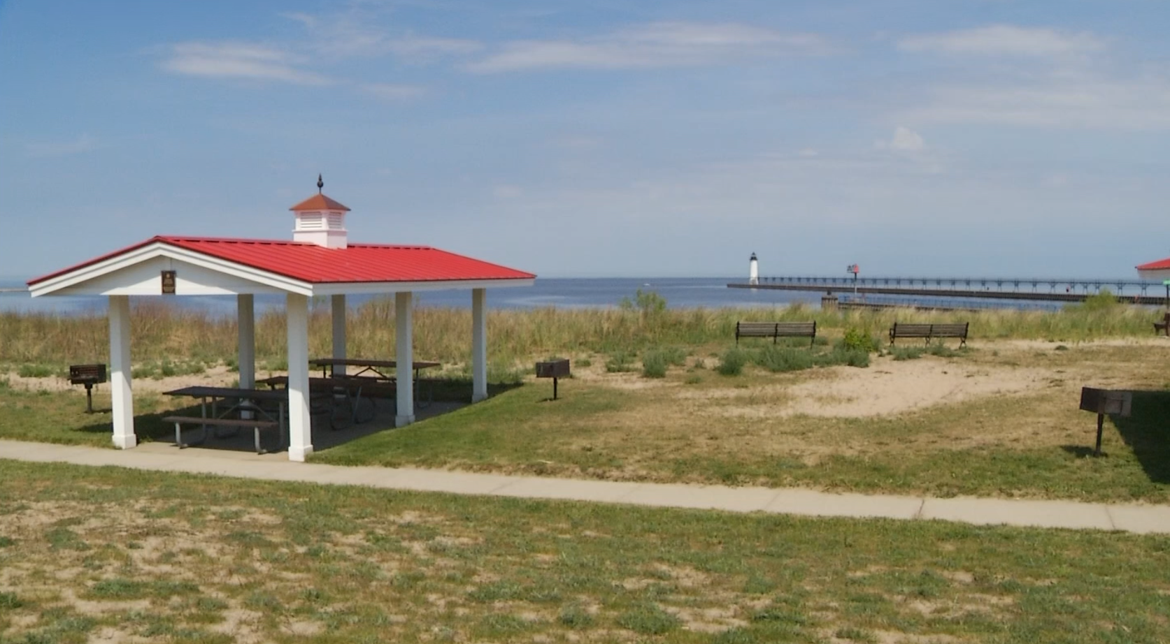 Sights And Sounds: Beach In Manistee