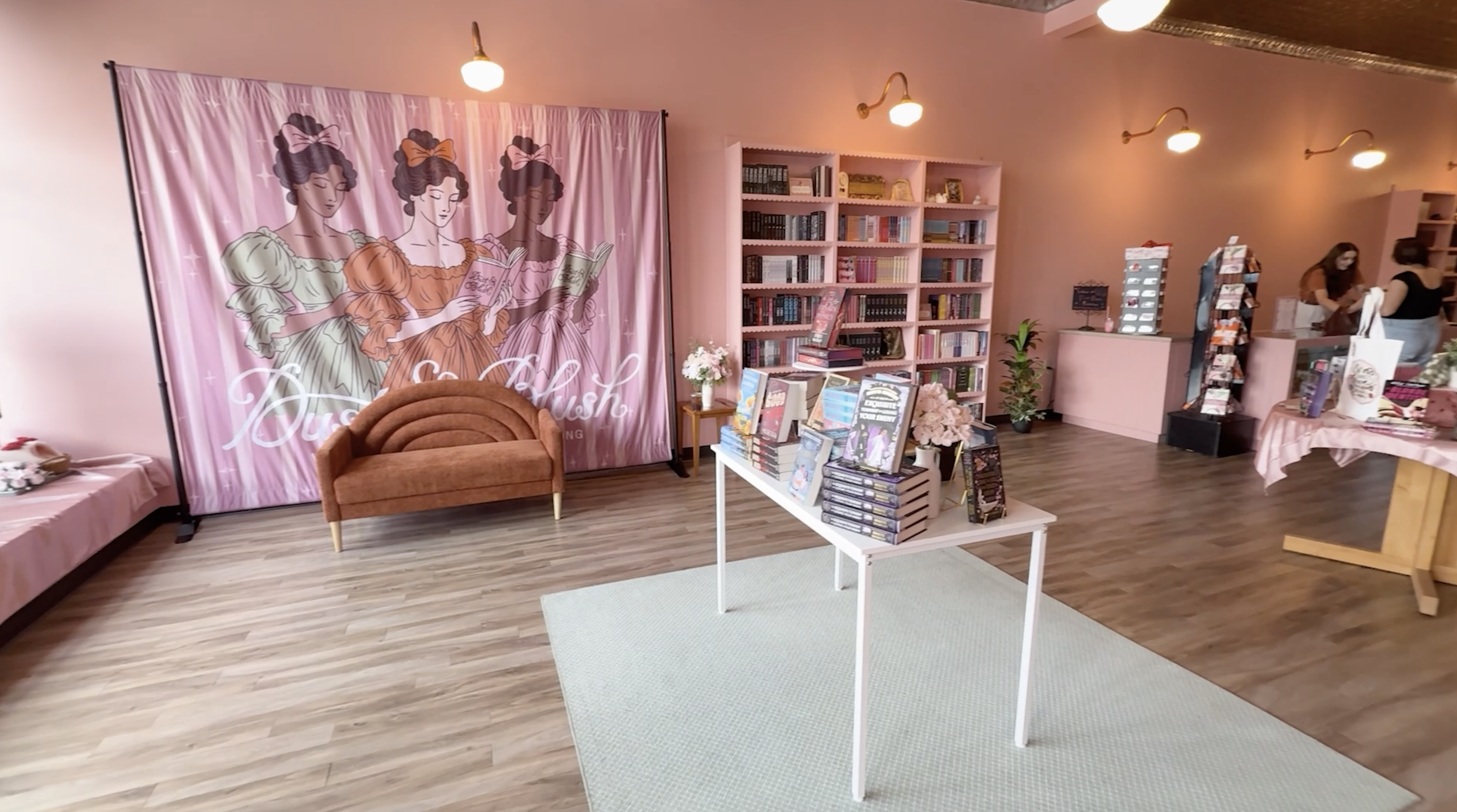 Northern Michigan romance bookstore Dust and Blush creates community gathering space
