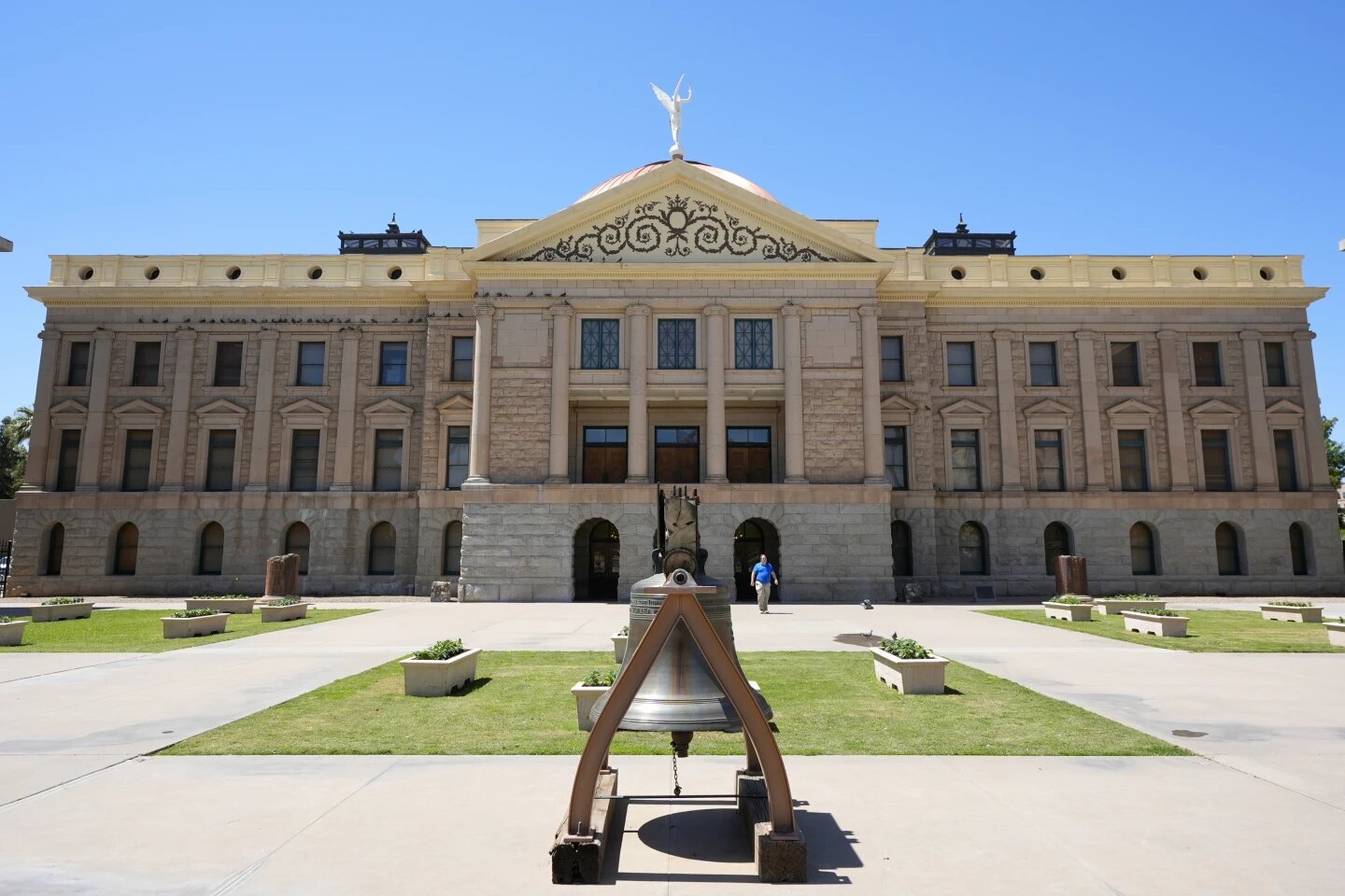 The historic Arizona Capitol building, April 11, 2024, in Phoenix