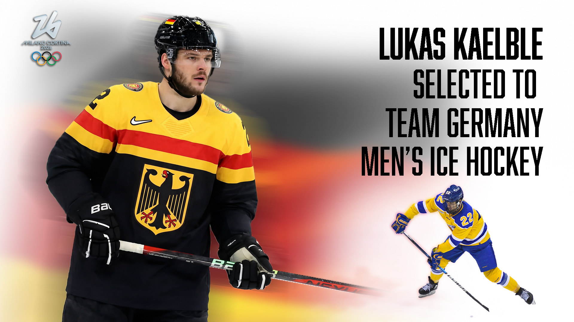 Former Lakers captain Lukas Kaelble named to Team Germany’s Olympic roster