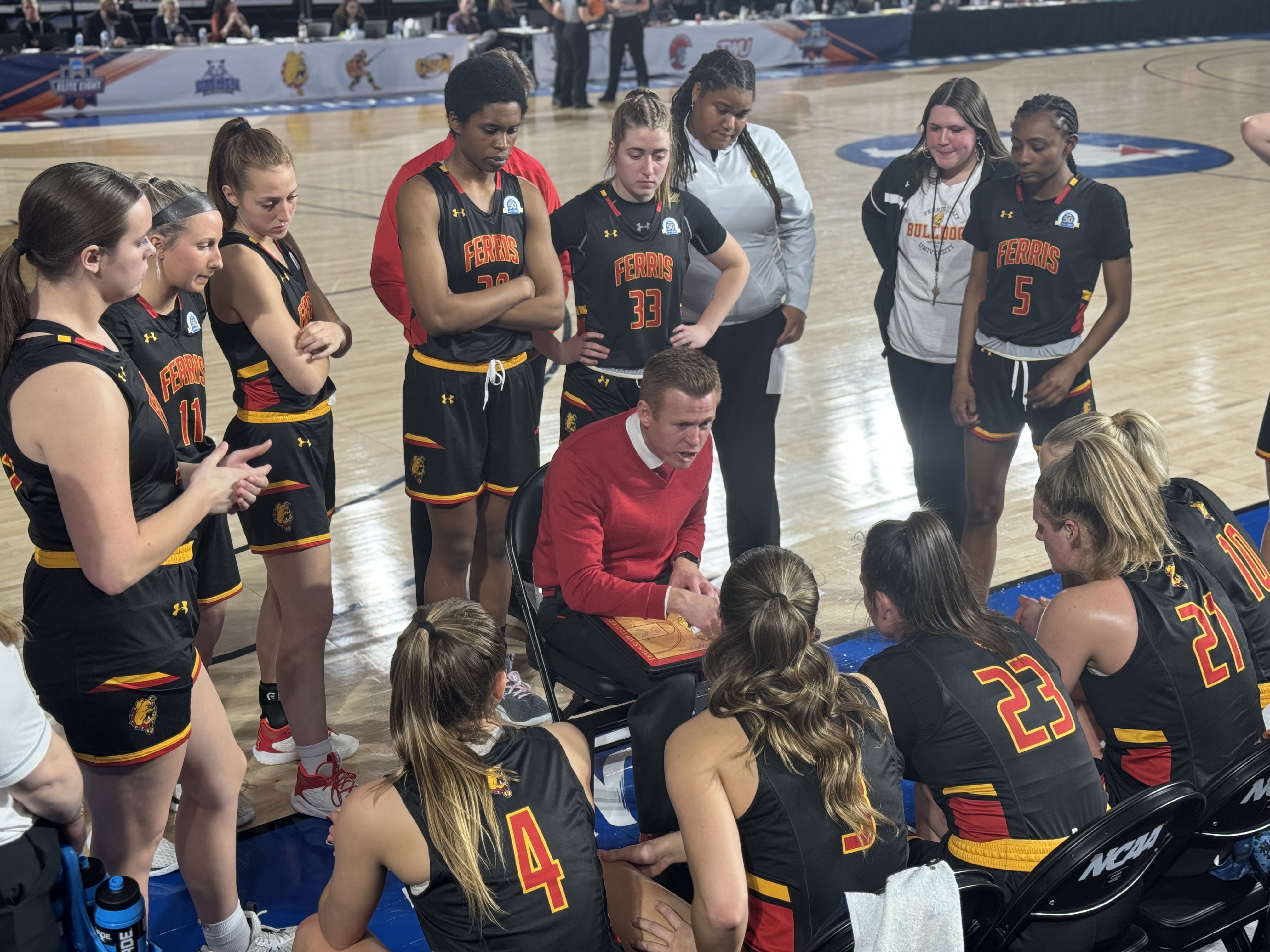Ferris State's historic women's basketball season ends in national semifinals