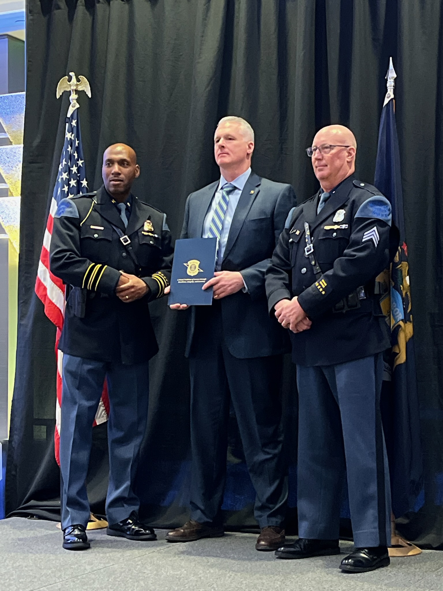 Northern Michigan troopers, Houghton Lake Post honored at awards ceremony in Lansing