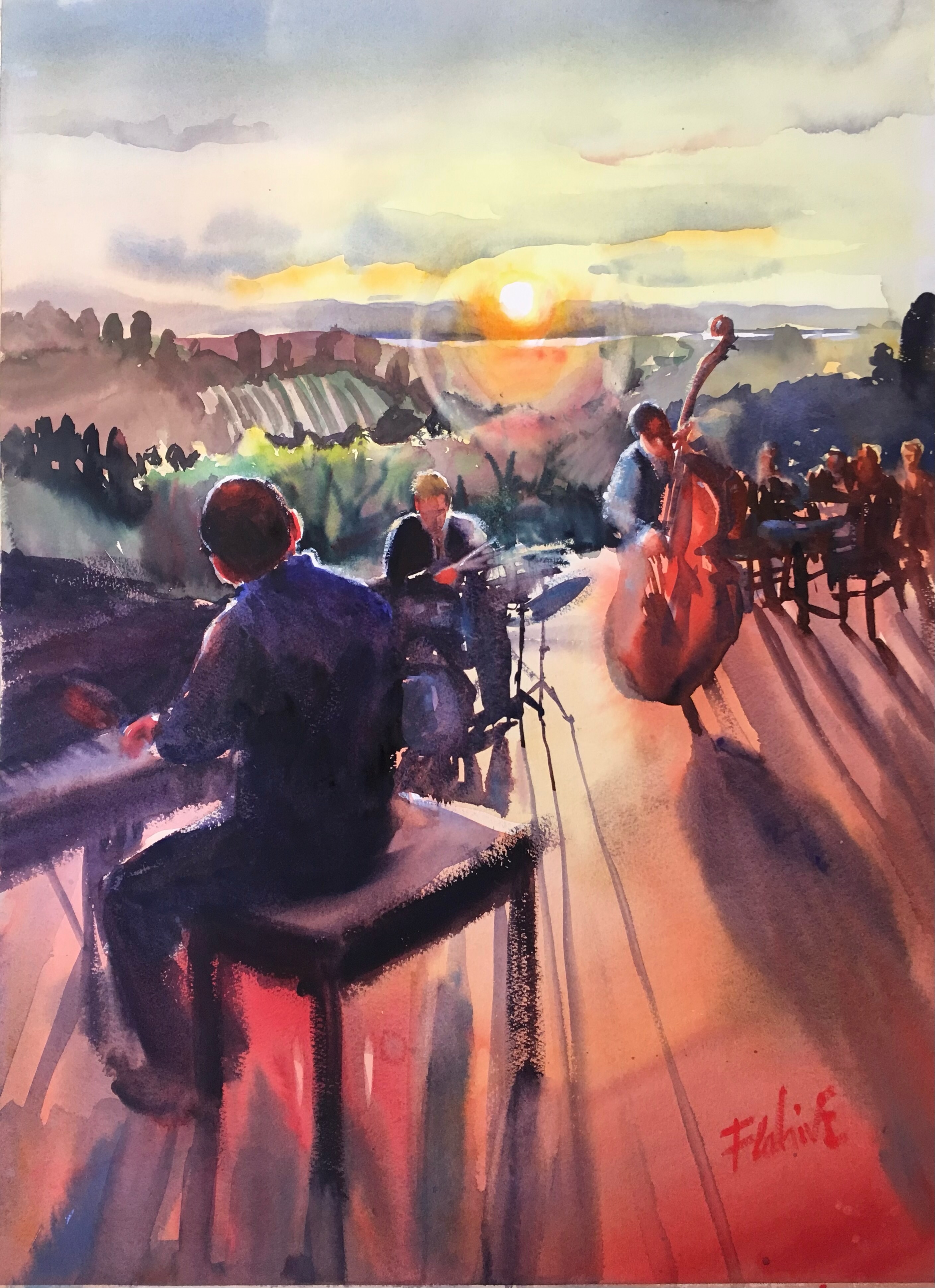 Jazz at Sunset