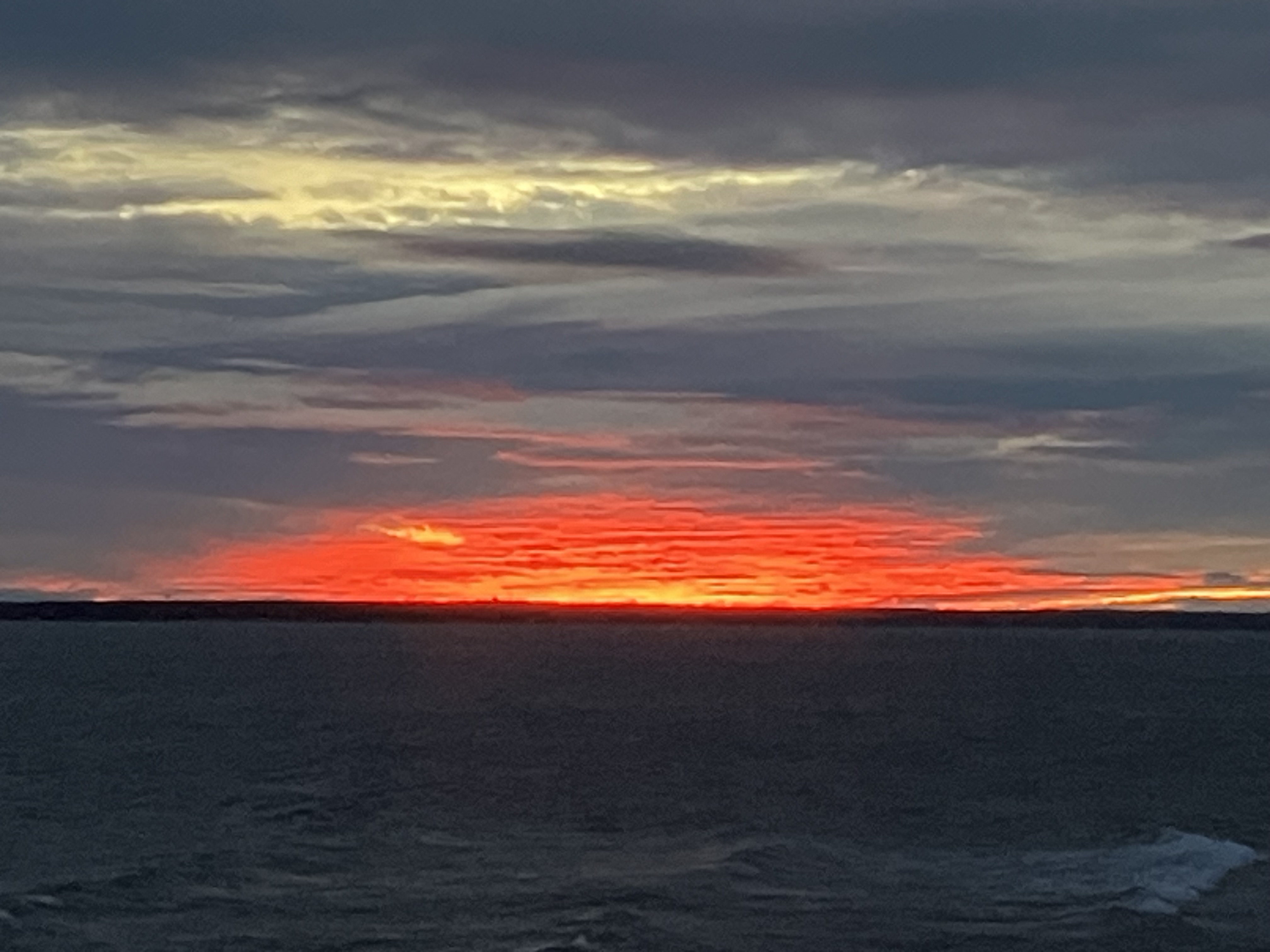 Sunrise over Lake Superior 