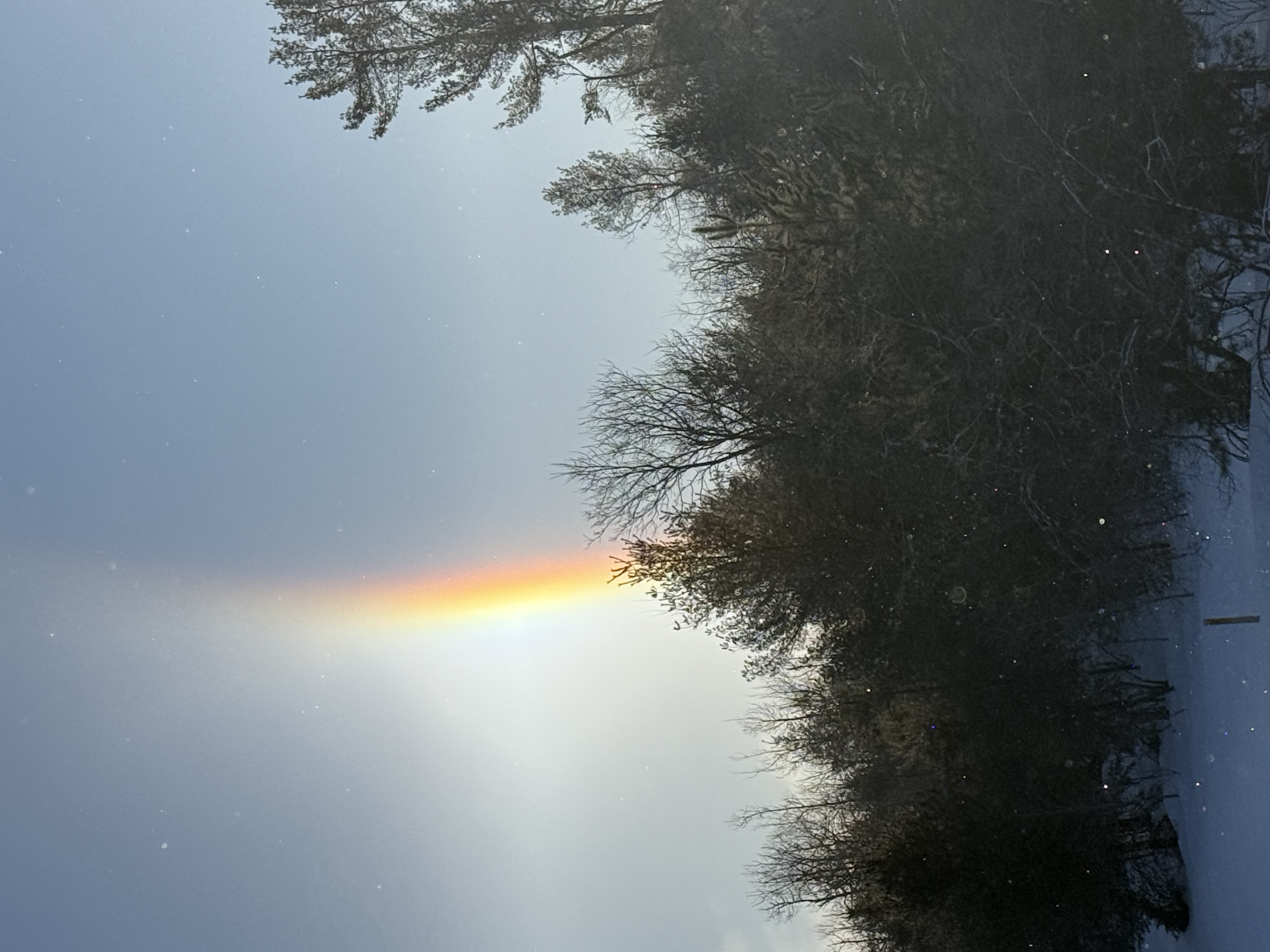 Seen a Sundog in Lake Arrowhead (Gaylord)