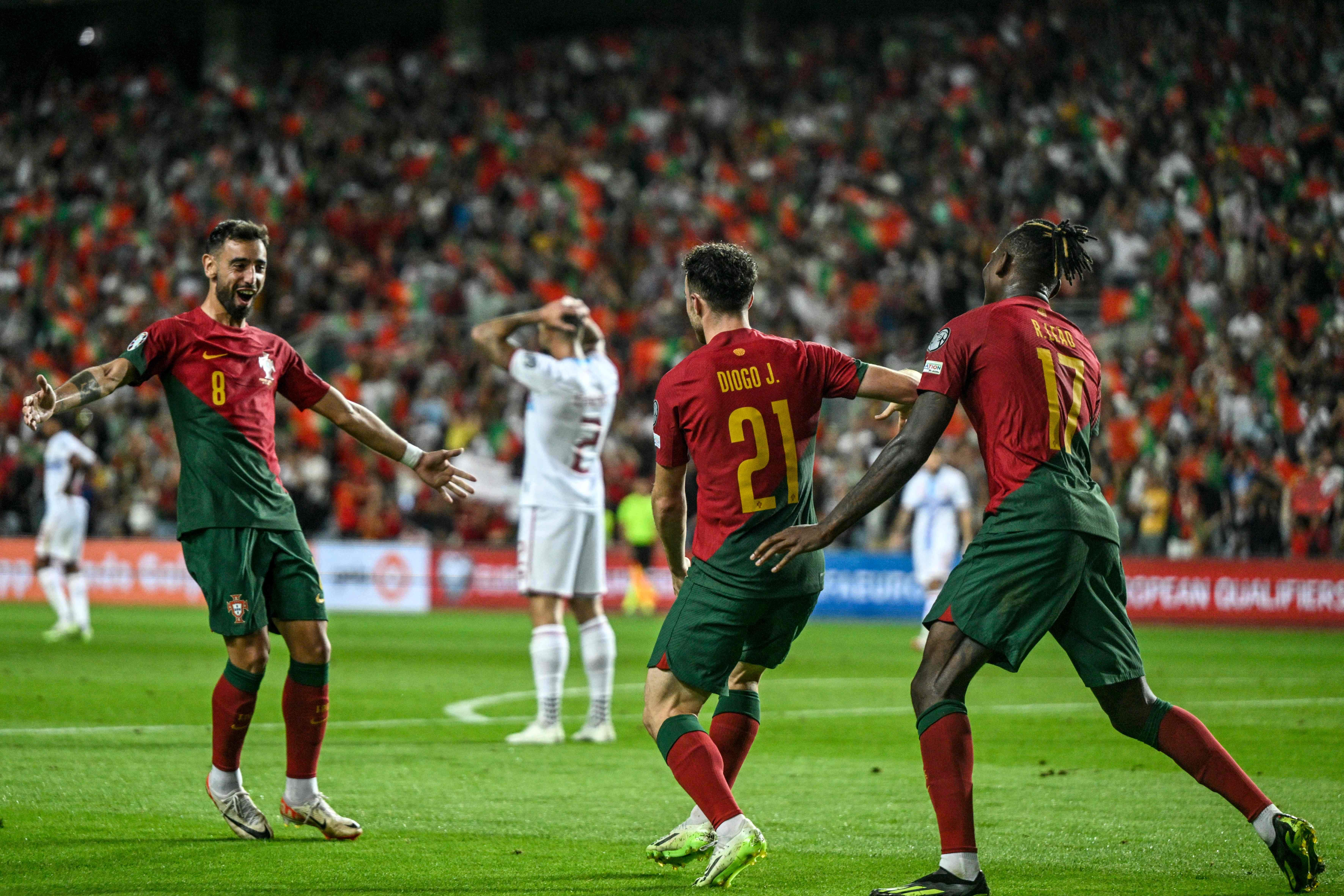 9-0. A maior vitória de sempre coloca Portugal perto do Euro 2024