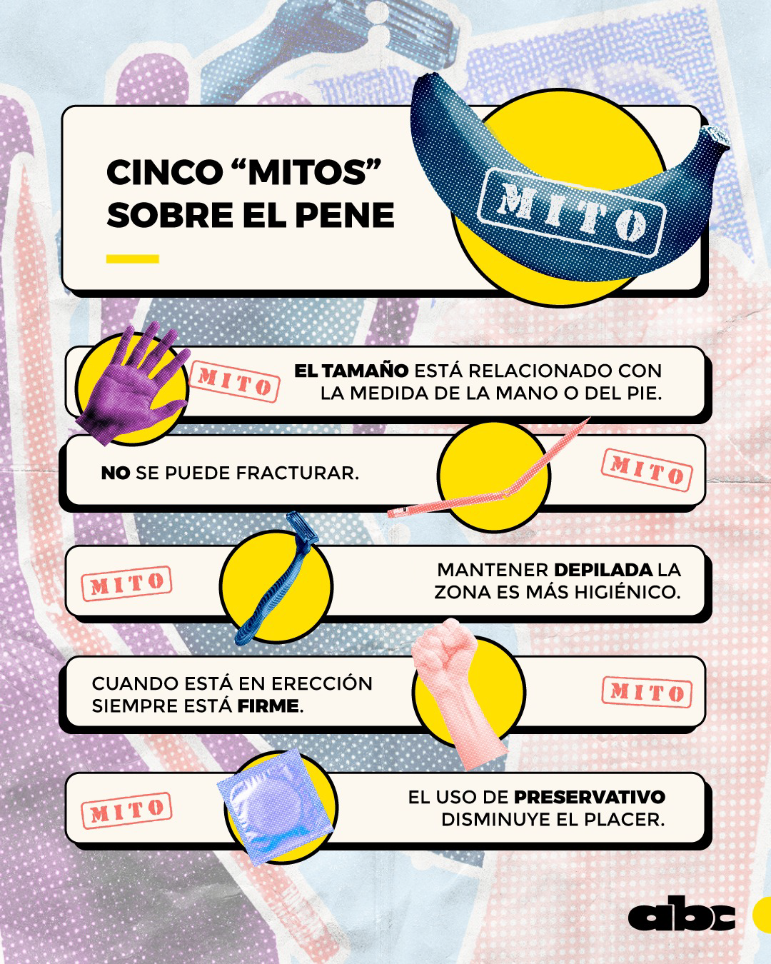 Día del pene: los cinco principales mitos alrededor de este órgano  másculino - Estilo de vida - ABC Color