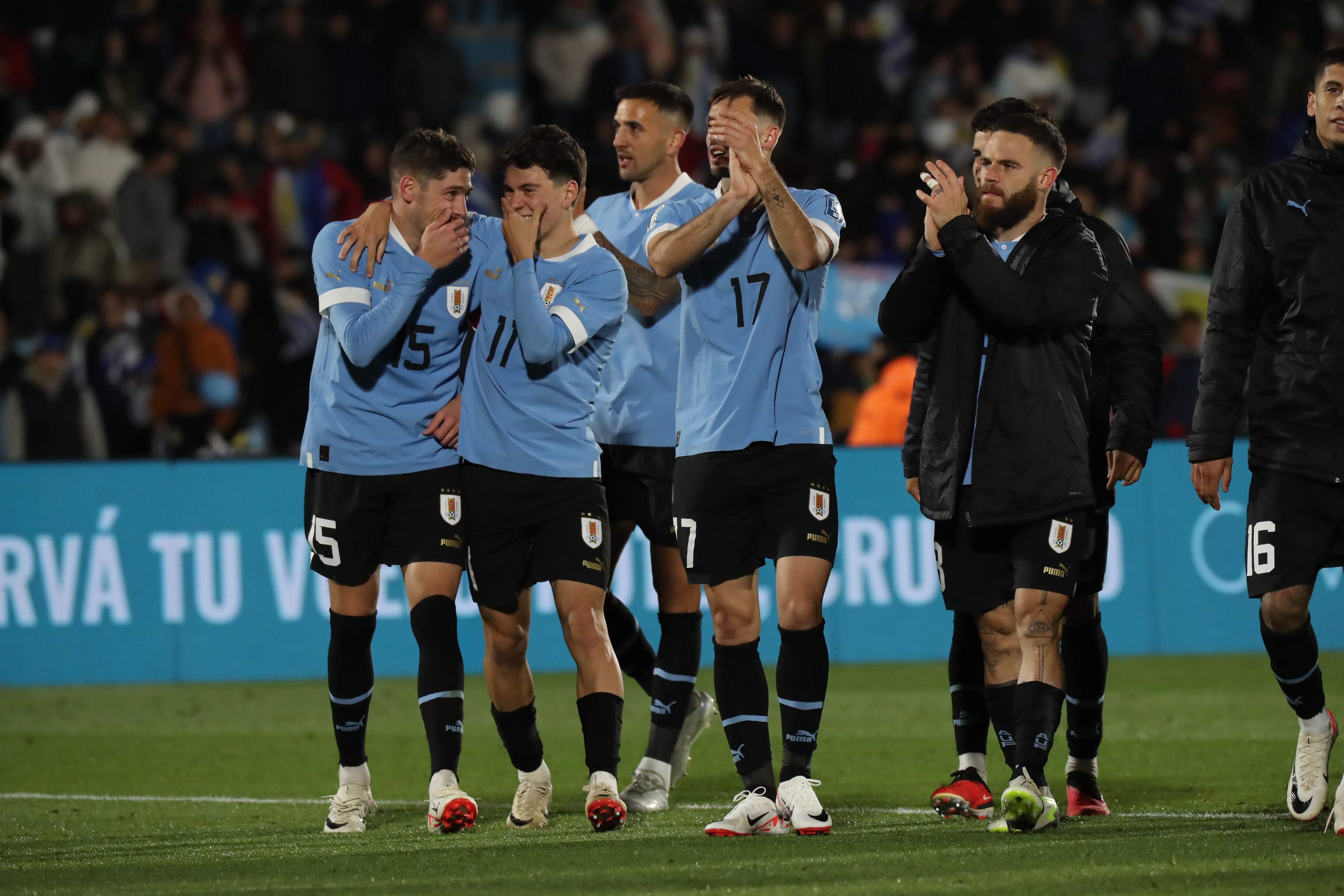 2-0. Fin de la mala racha: Uruguay vence a Brasil luego de 22 años