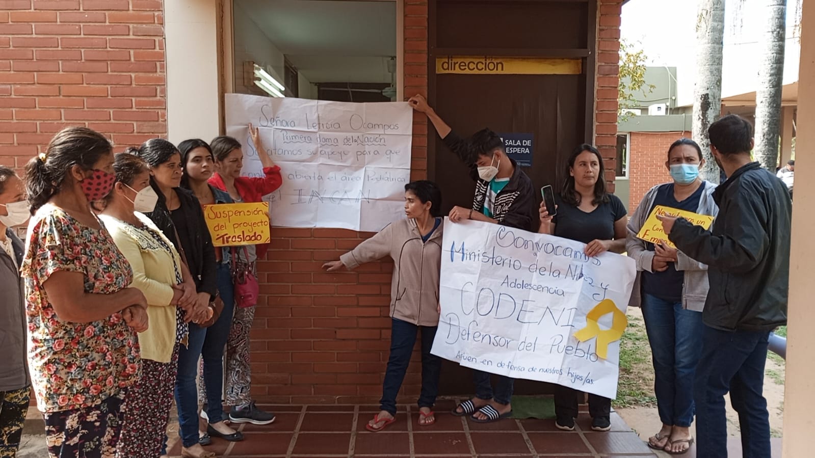 Madres de pacientes pediátricos piden que sus hijos no sean trasladados del Incan