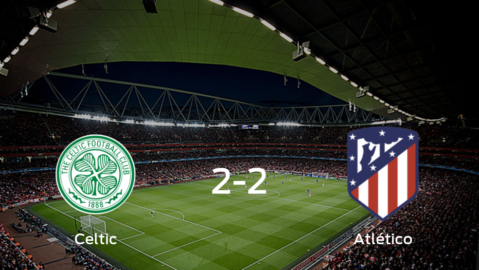 Celtic Y Atlético De Madrid Reparten Los Puntos Tras Empatar A Dos ...