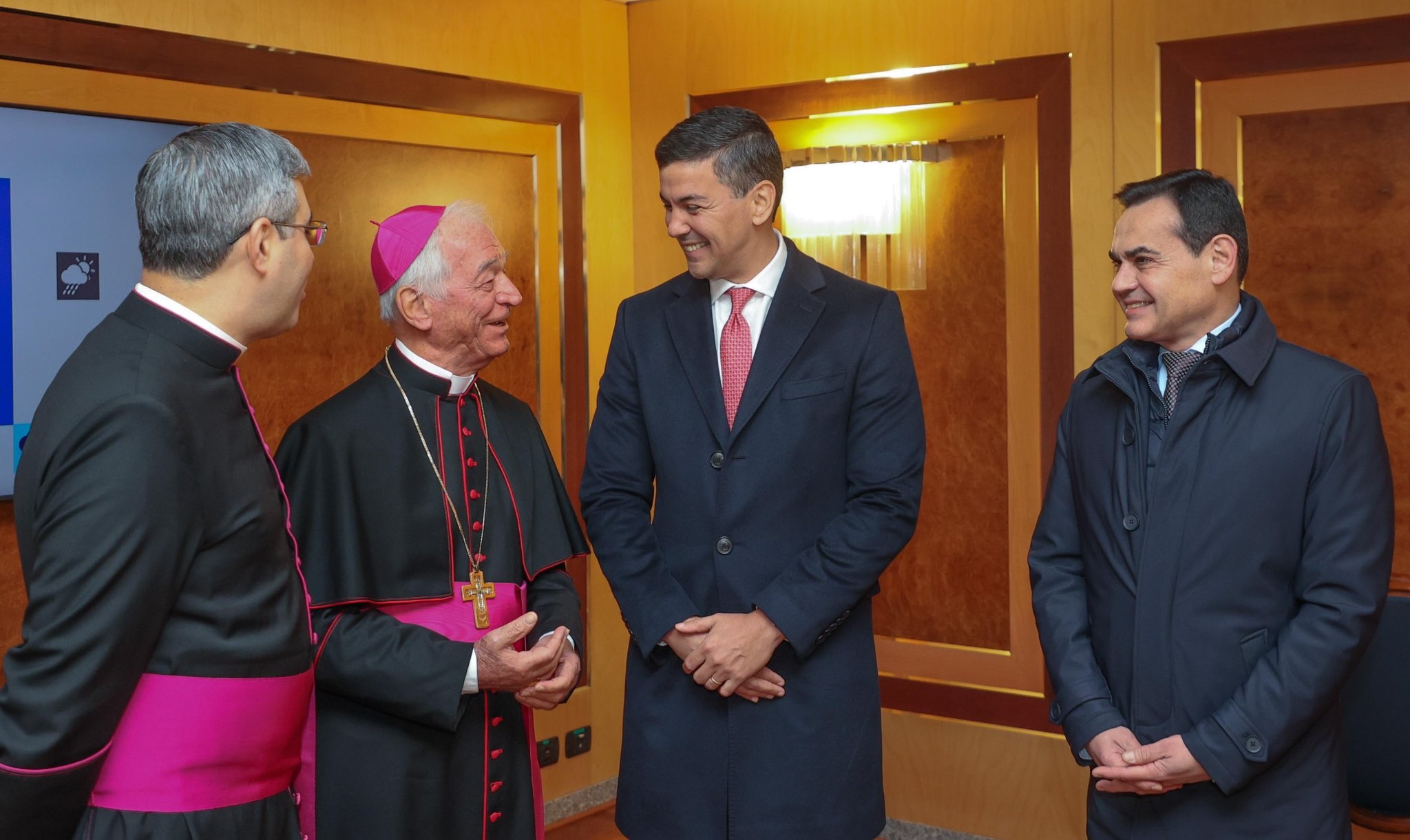 Santi Peña se reúne hoy con el papa Francisco en Roma