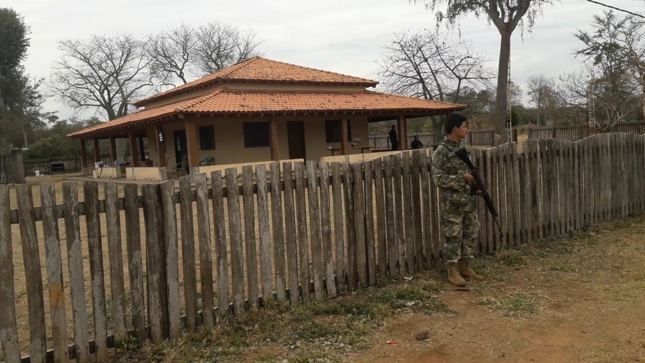 El Tigre de estancia de acopio de drogas en el Chaco a base a rea