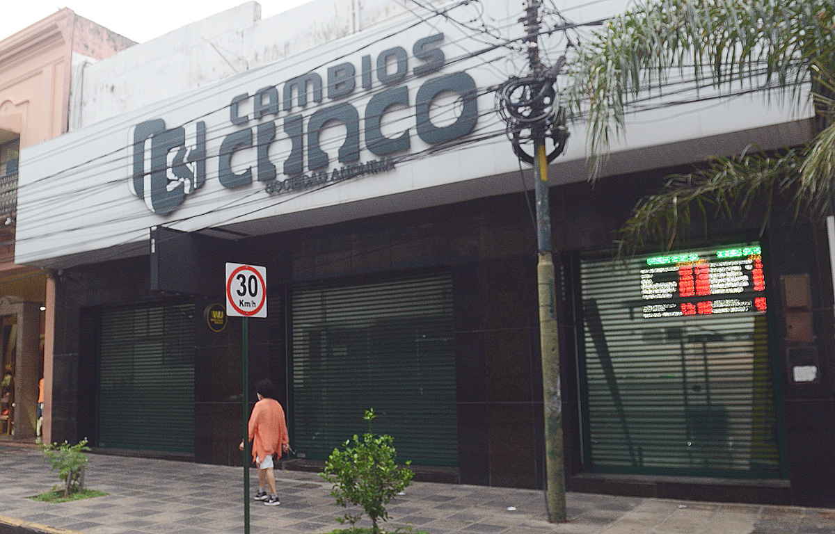 Medida de Seprelad obliga al cierre de sucursales de Cambios Chaco