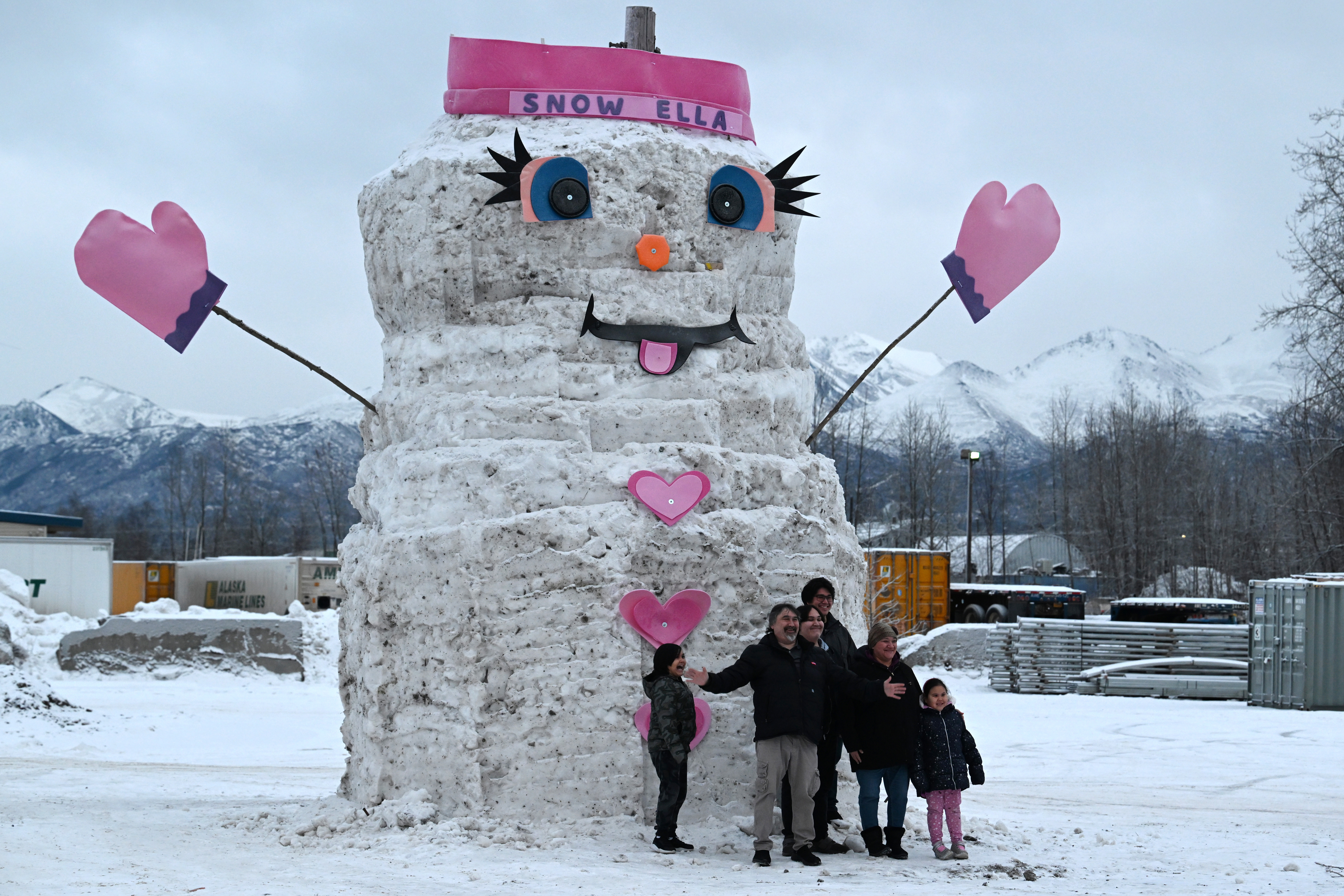 Anchorage gets a hulking, 'spunky' new winter celebrity