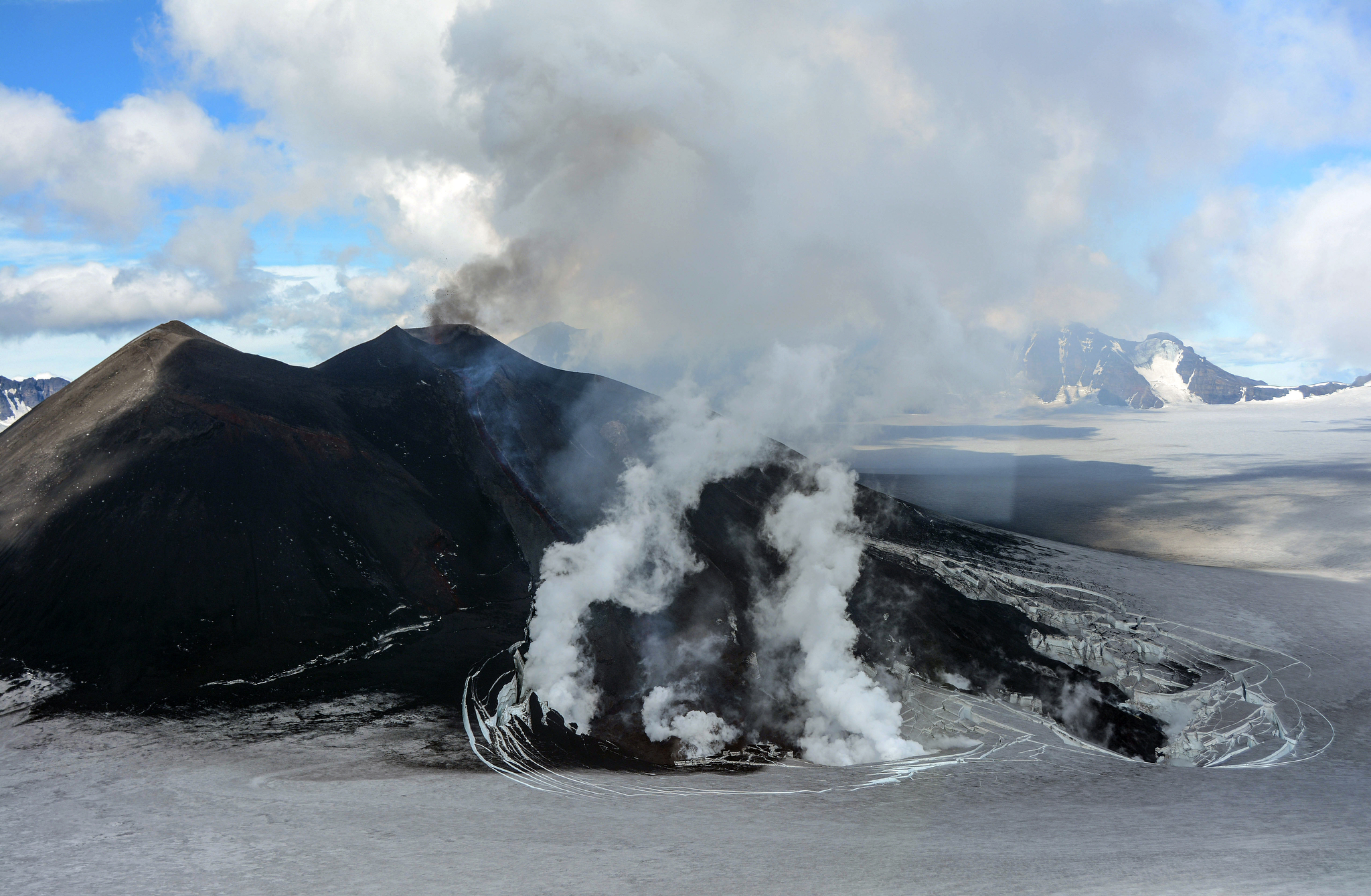 Alert level raised after explosion at remote Alaska Peninsula