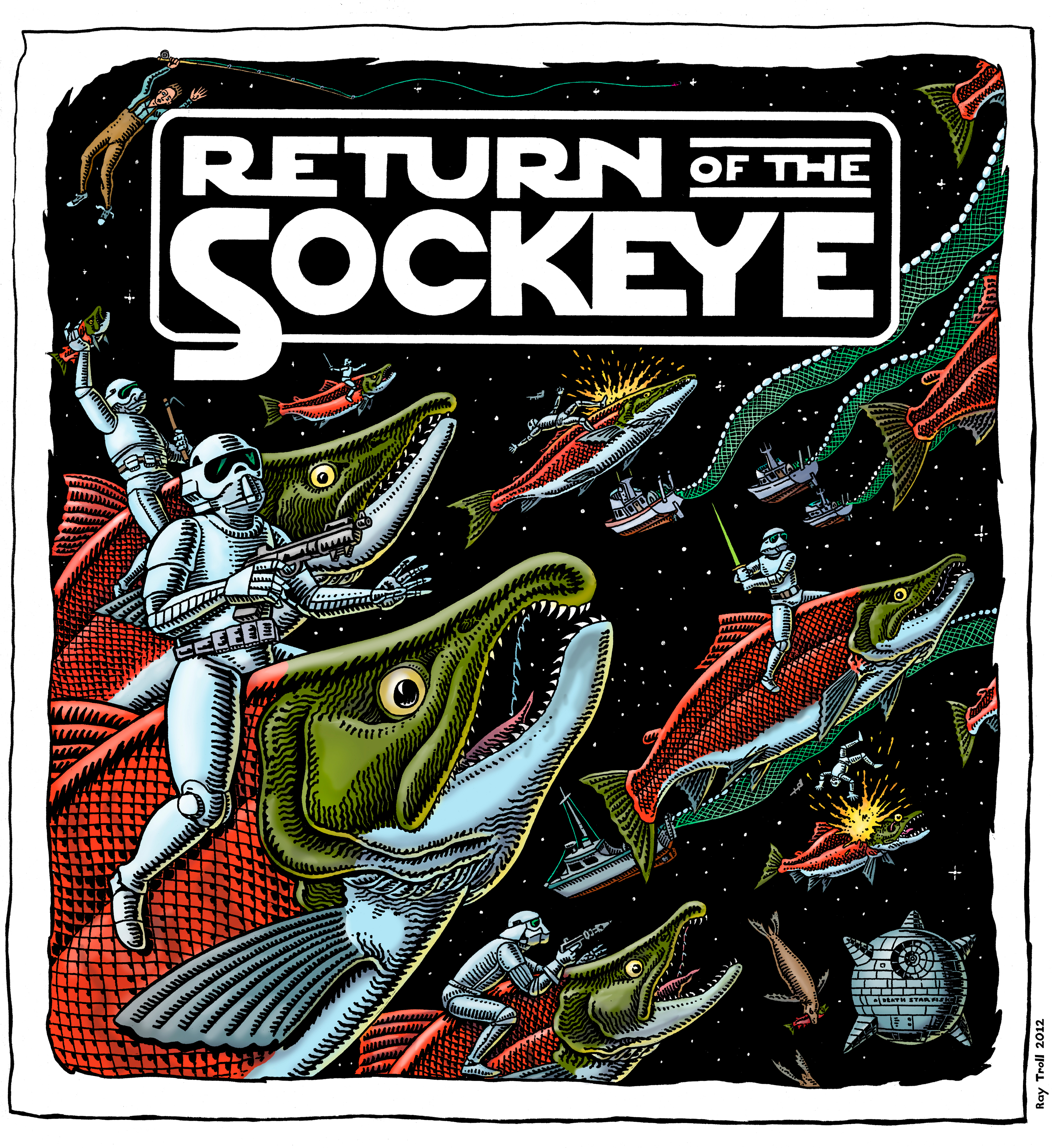 Looking inside my brain': 40 years of Ray Troll's inspiration and