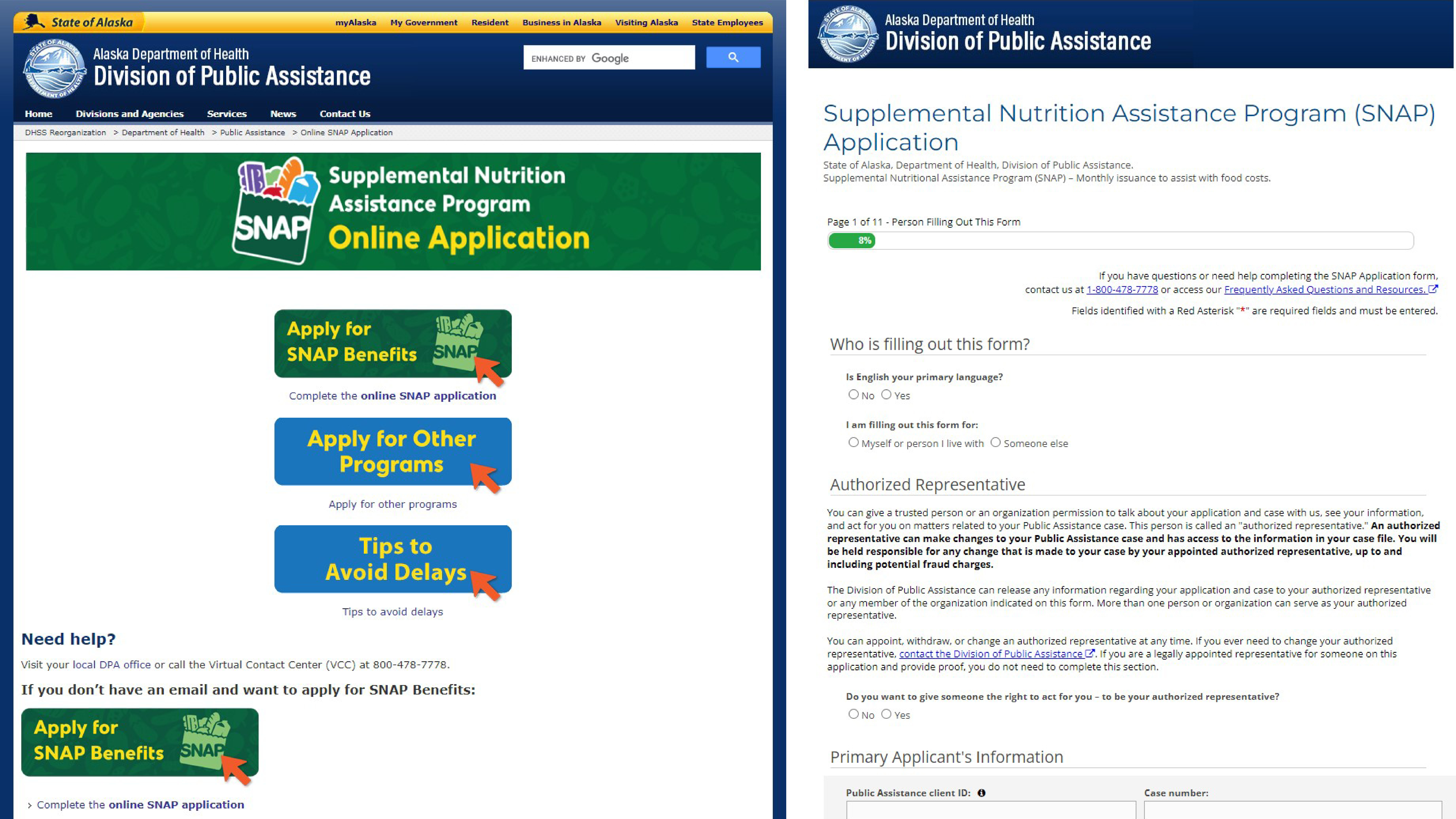 Alaska rolls out online food stamp application hoping to reduce