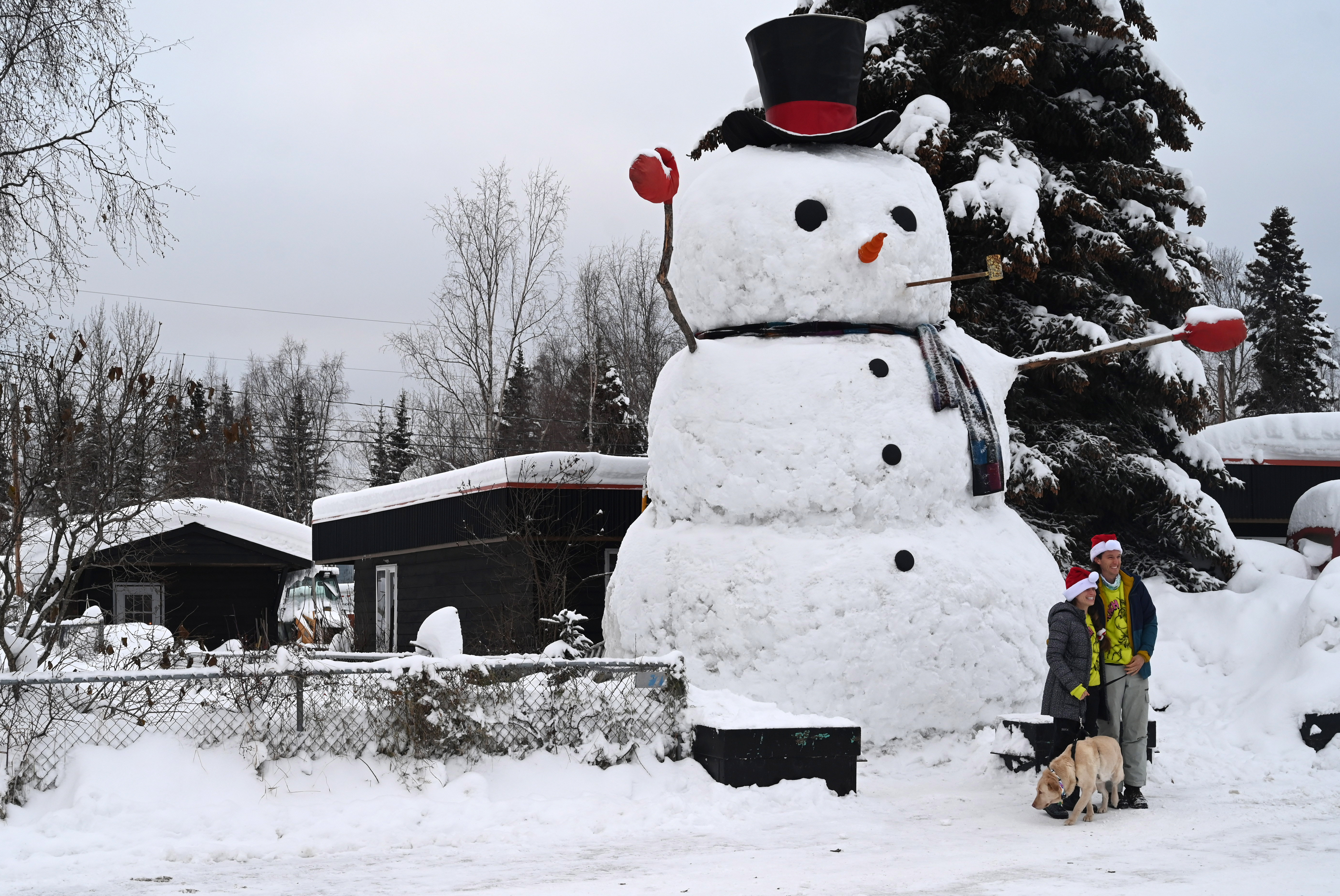 Snowzilla returns to Airport Heights after 10-year hiatus 