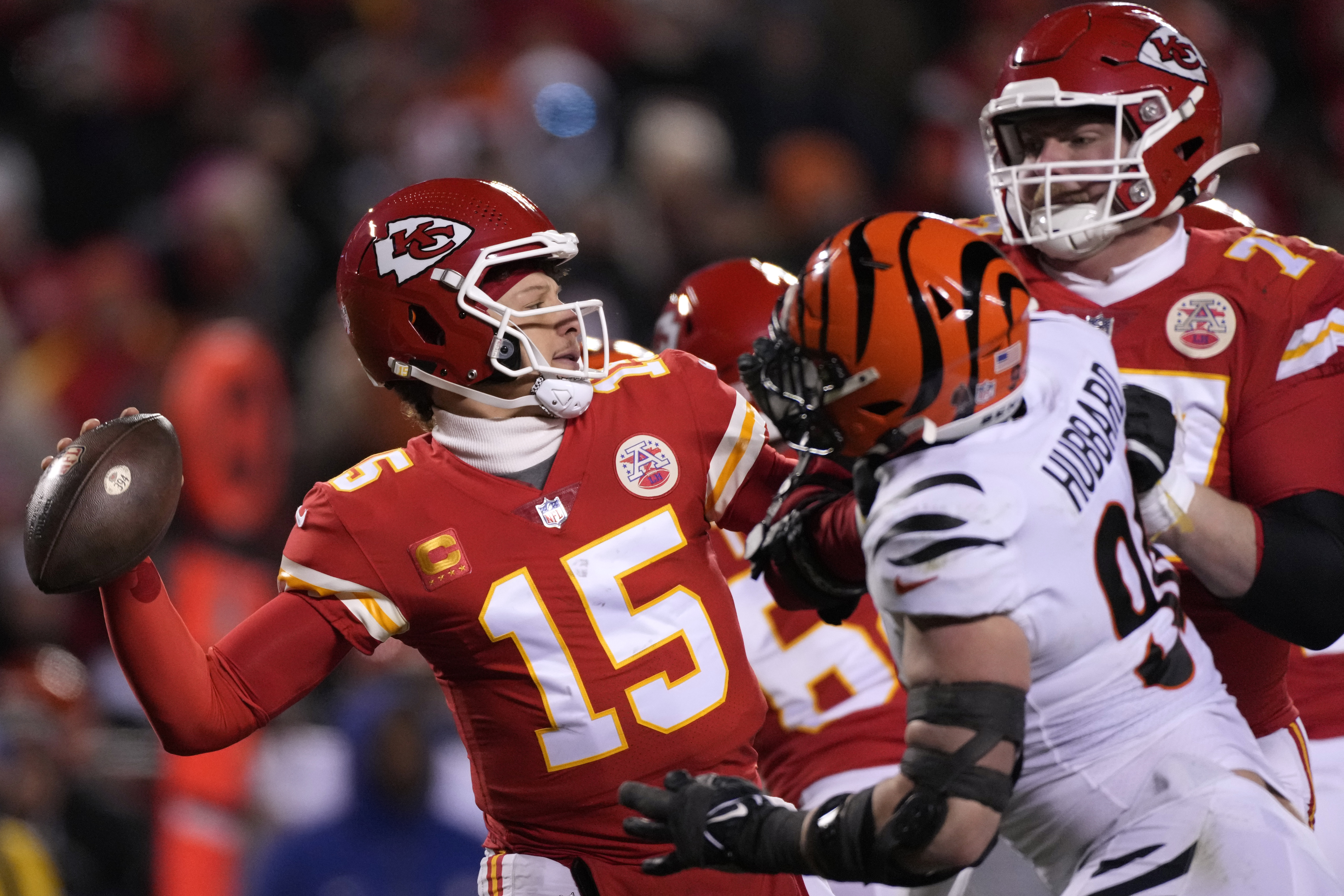 Chiefs lose CB Sneed, WRs Toney, Hardman in AFC title game