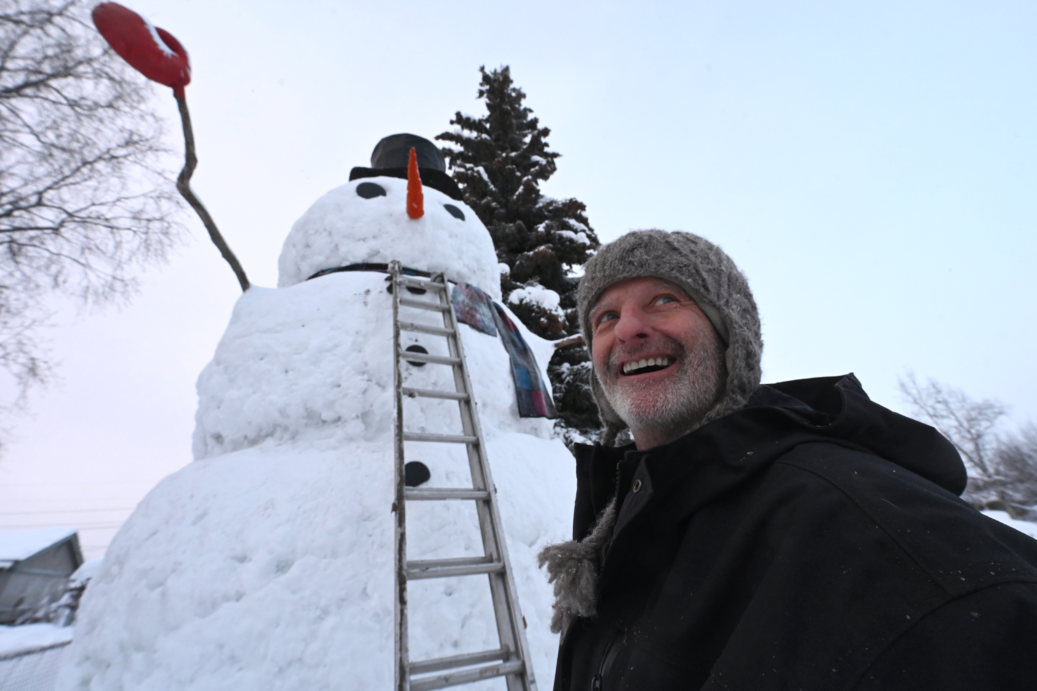 Snowzilla returns to Airport Heights after 10-year hiatus 