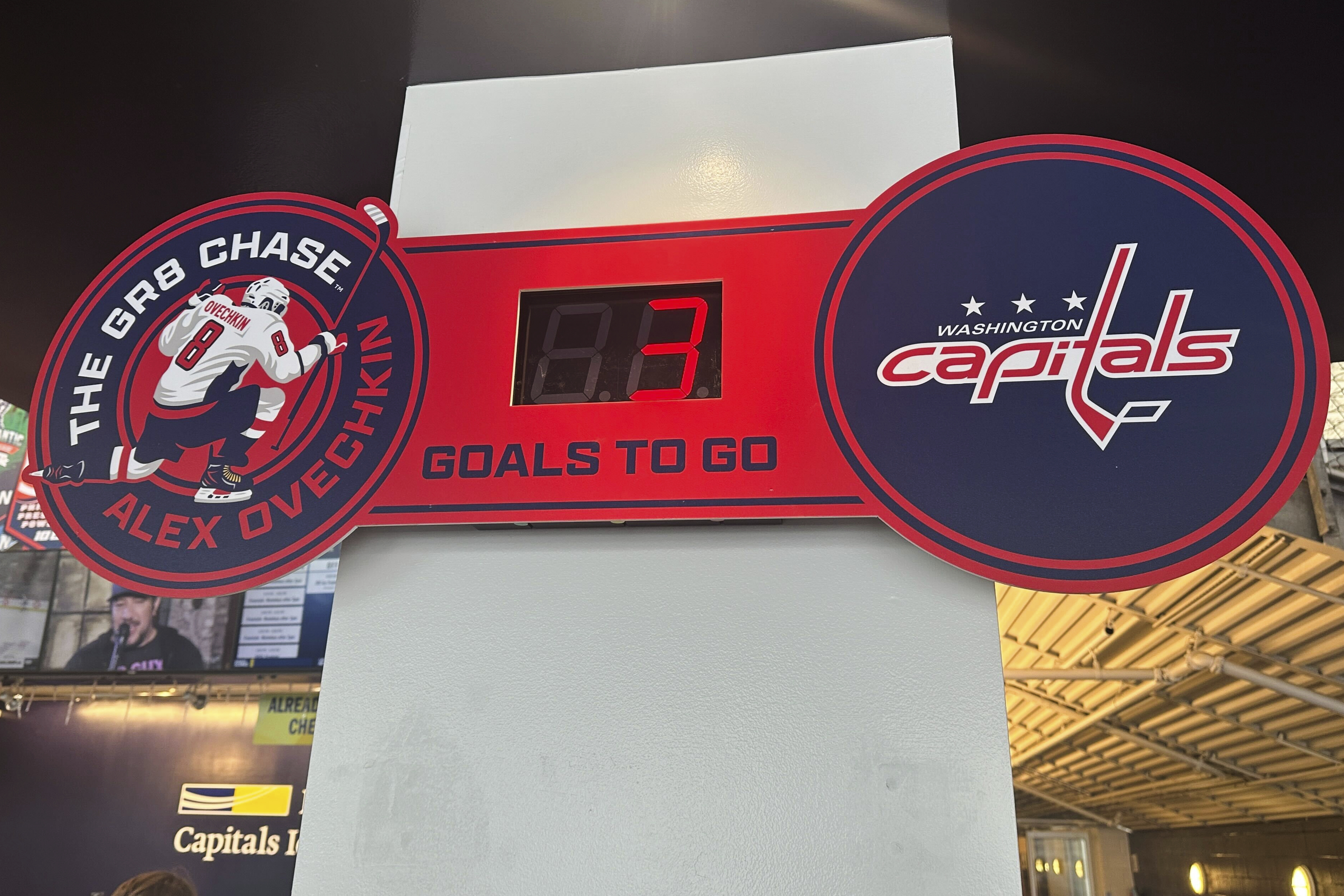 Alex Ovechkin's NHL record chase provides a Capitals connection
