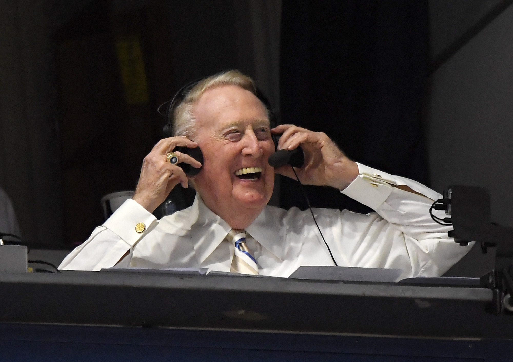 Vin Scully, Sports Broadcasting Legend, Fordham Graduate, and