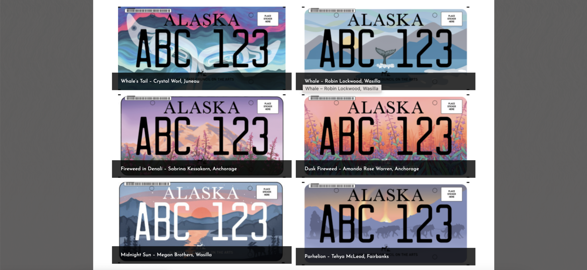 Fairbanks Alaska License Plate Vinyl Sticker - 3.5 Inch Wide Decal For Laptop, Water Bottle & Car