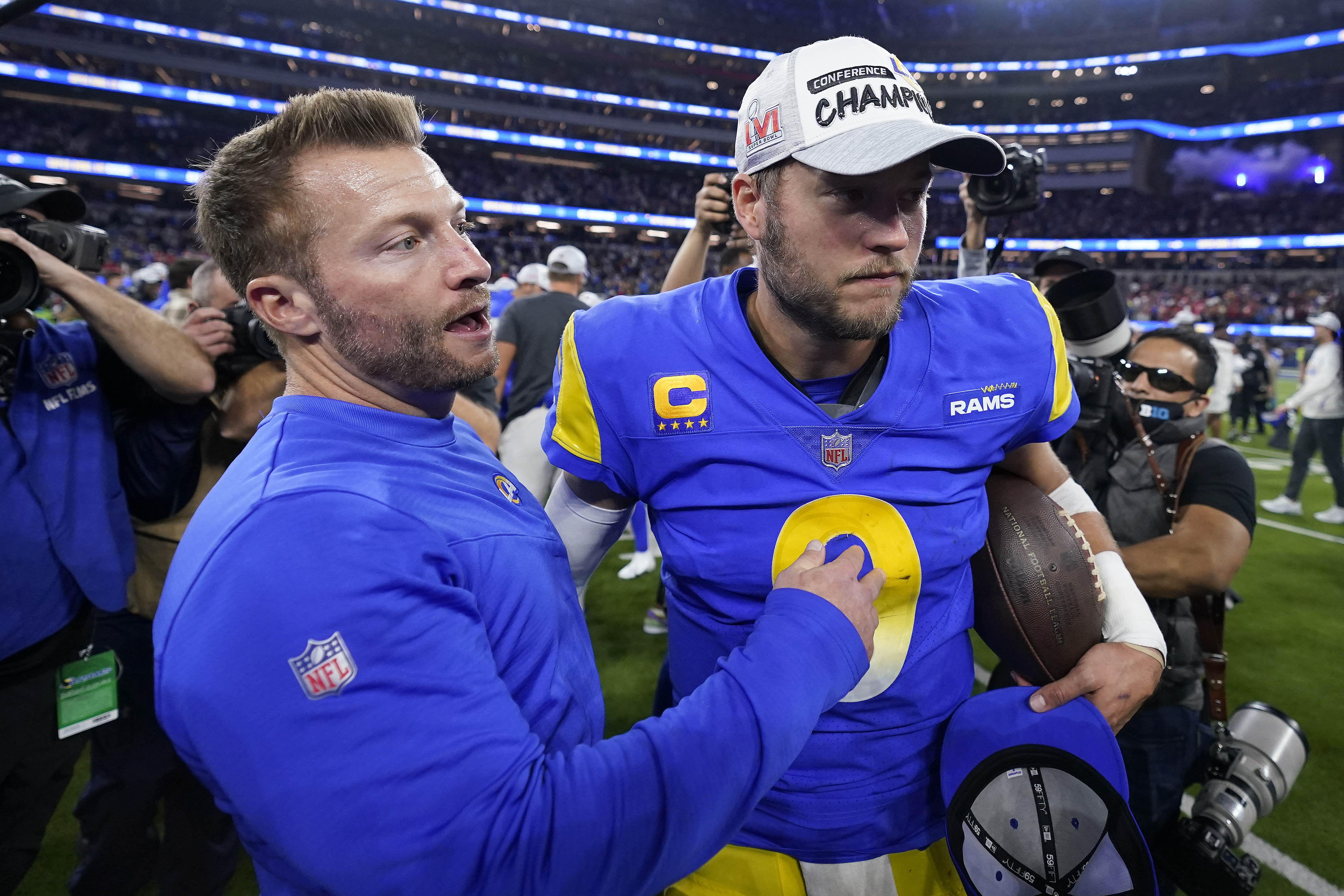 A quirk in the Super Bowl rules means the Bengals are the home team even  though the game is being played at the Rams' stadium