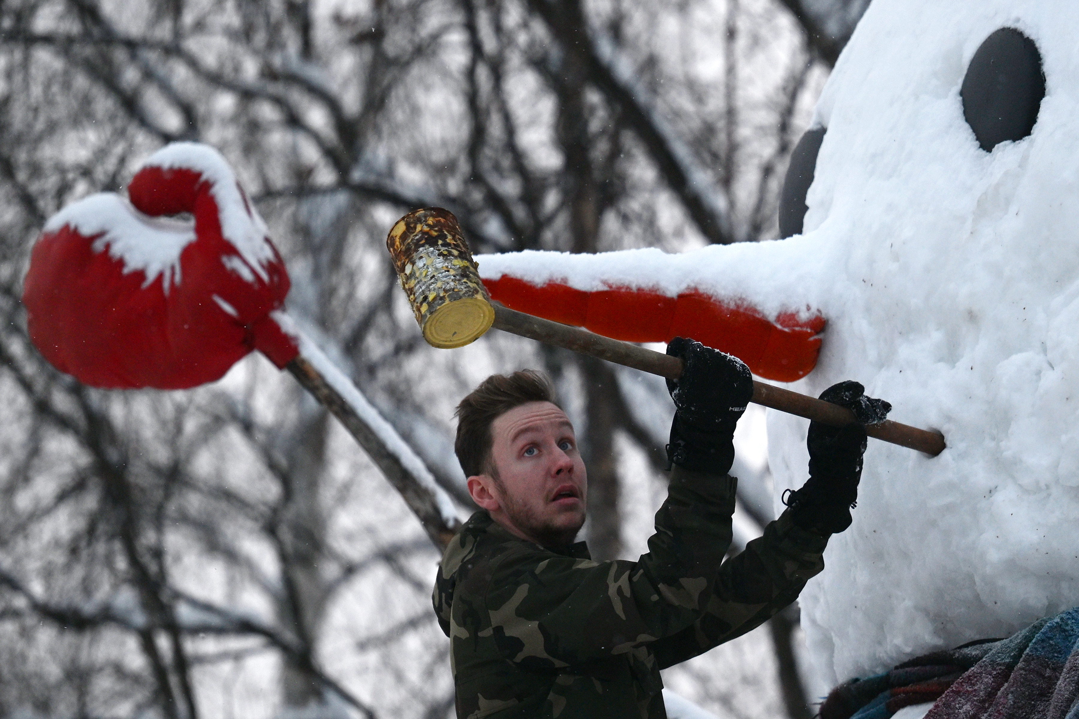 Snowzilla returns to Airport Heights after 10-year hiatus 