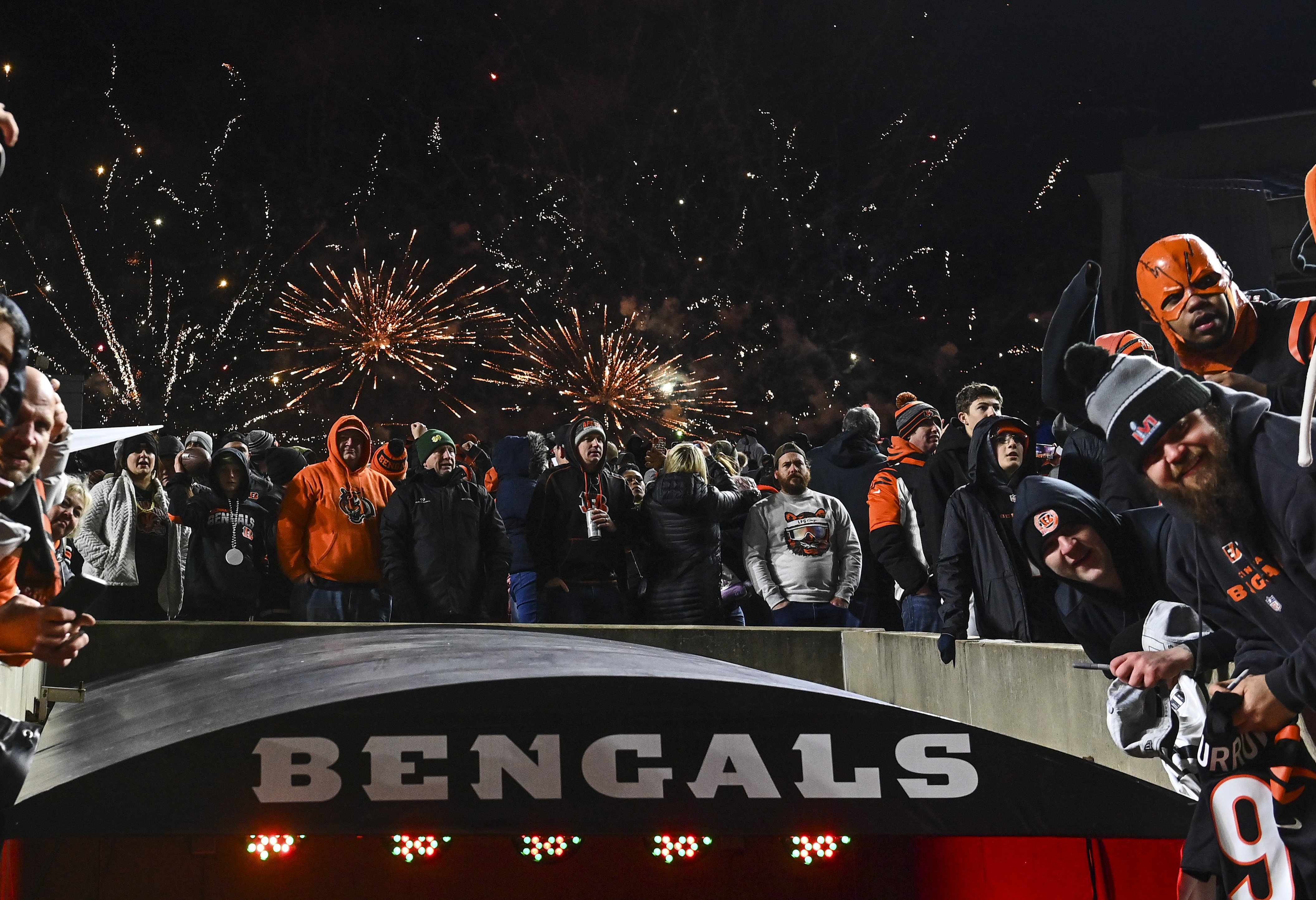 Cincinnati Bengals host pep rally before heading to Super Bowl