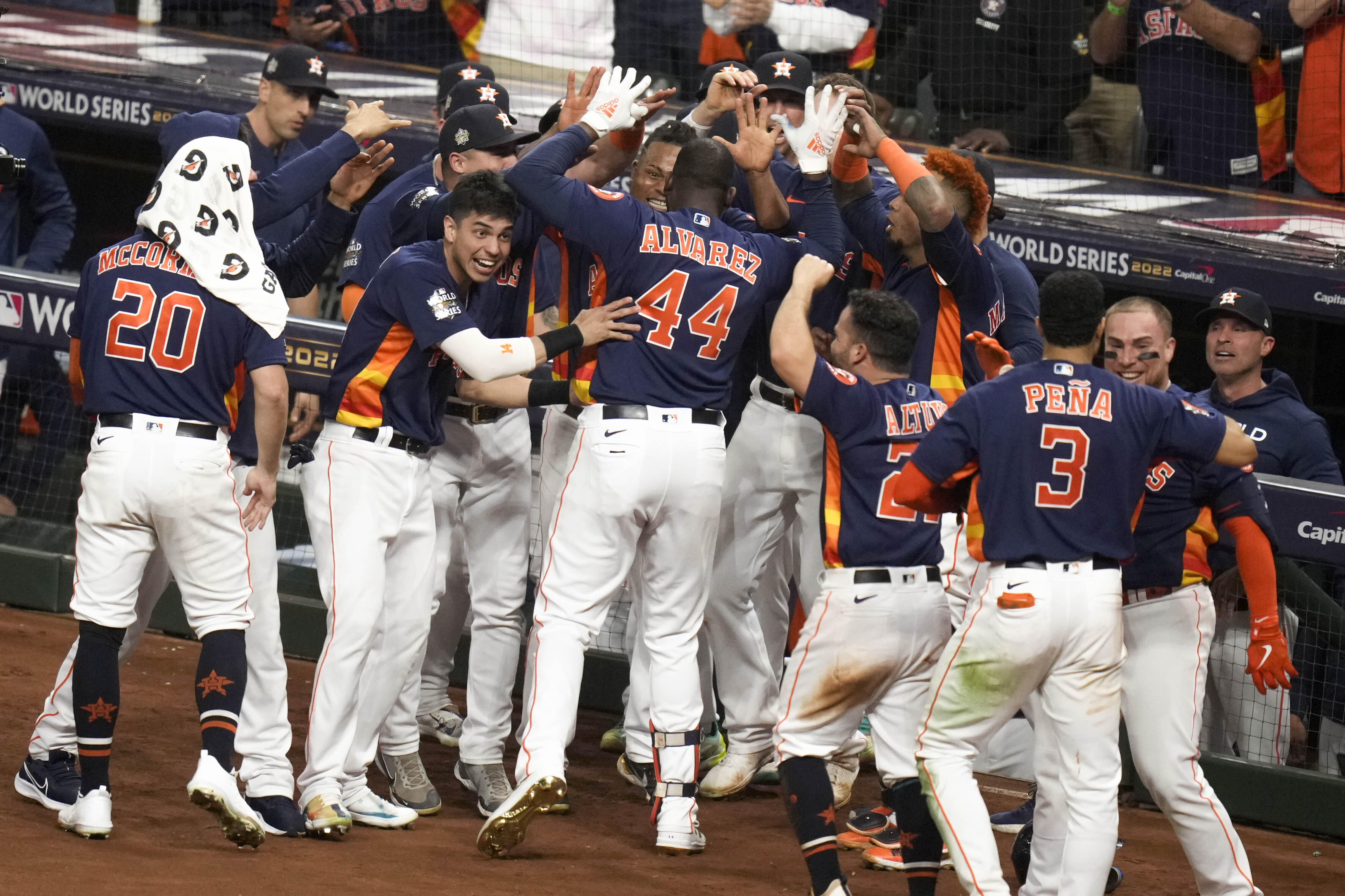 World Series: Astros hold off Phillies for team's first title