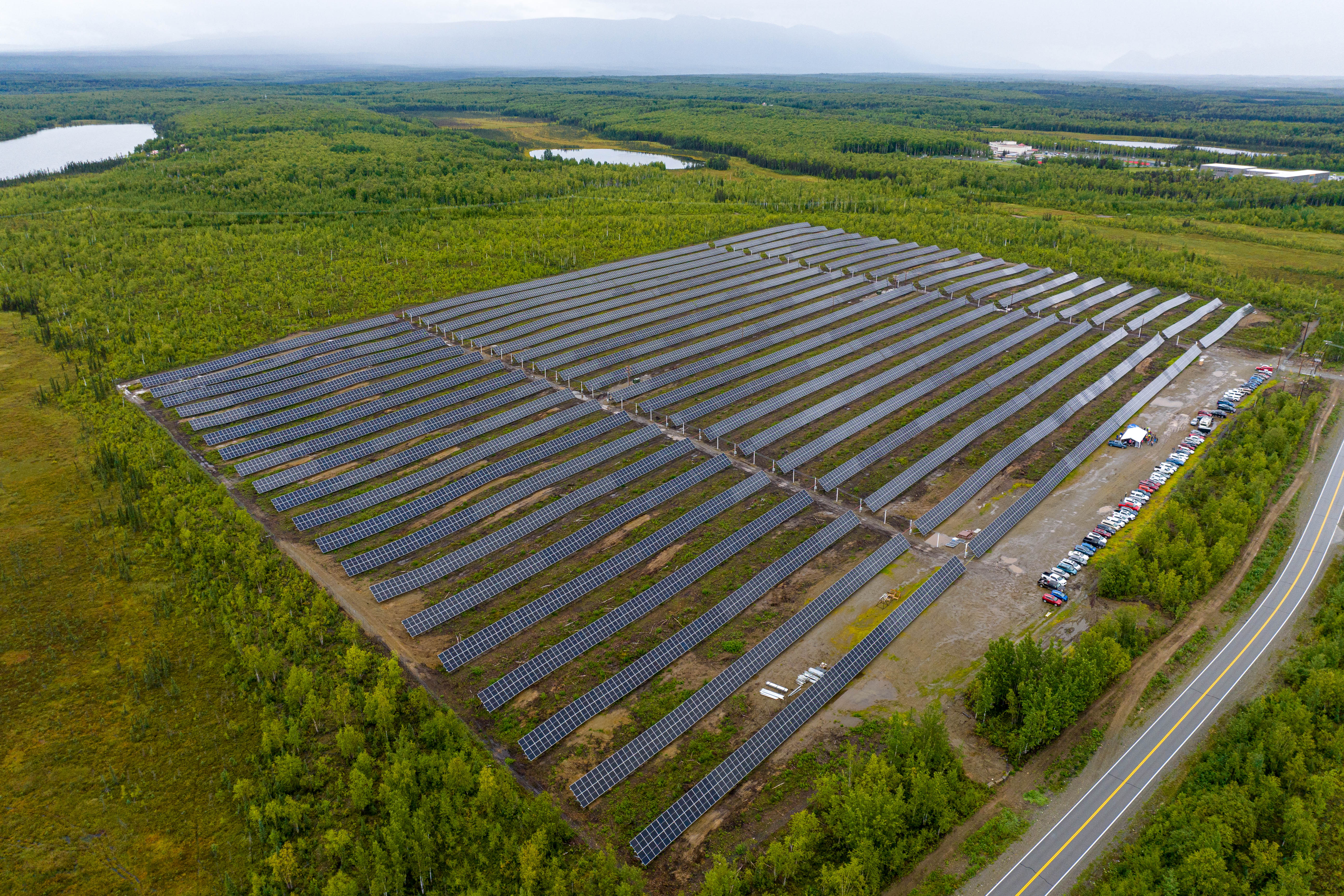 Developers set to flip switch at Alaska's largest solar farm