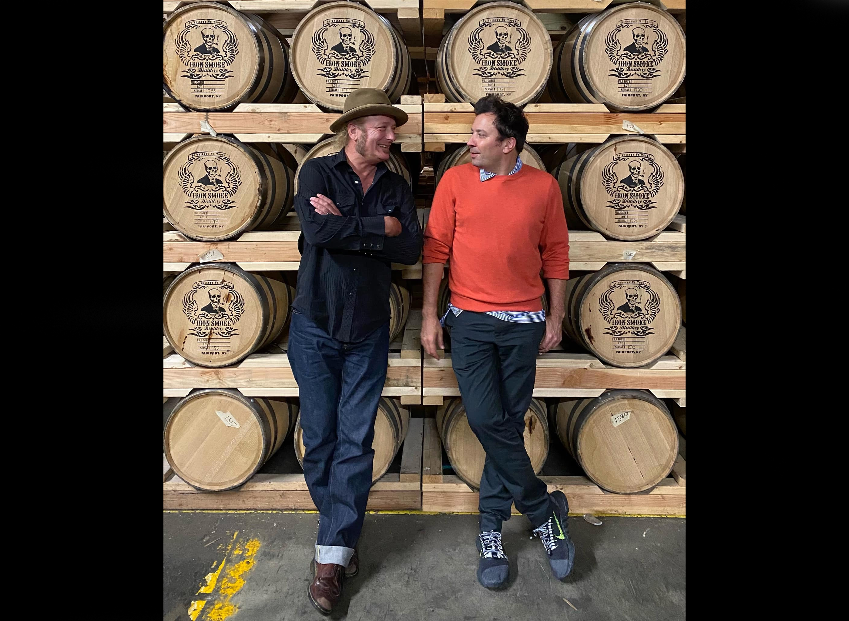 Jimmy Fallon surprises Upstate NY distillery with music performance