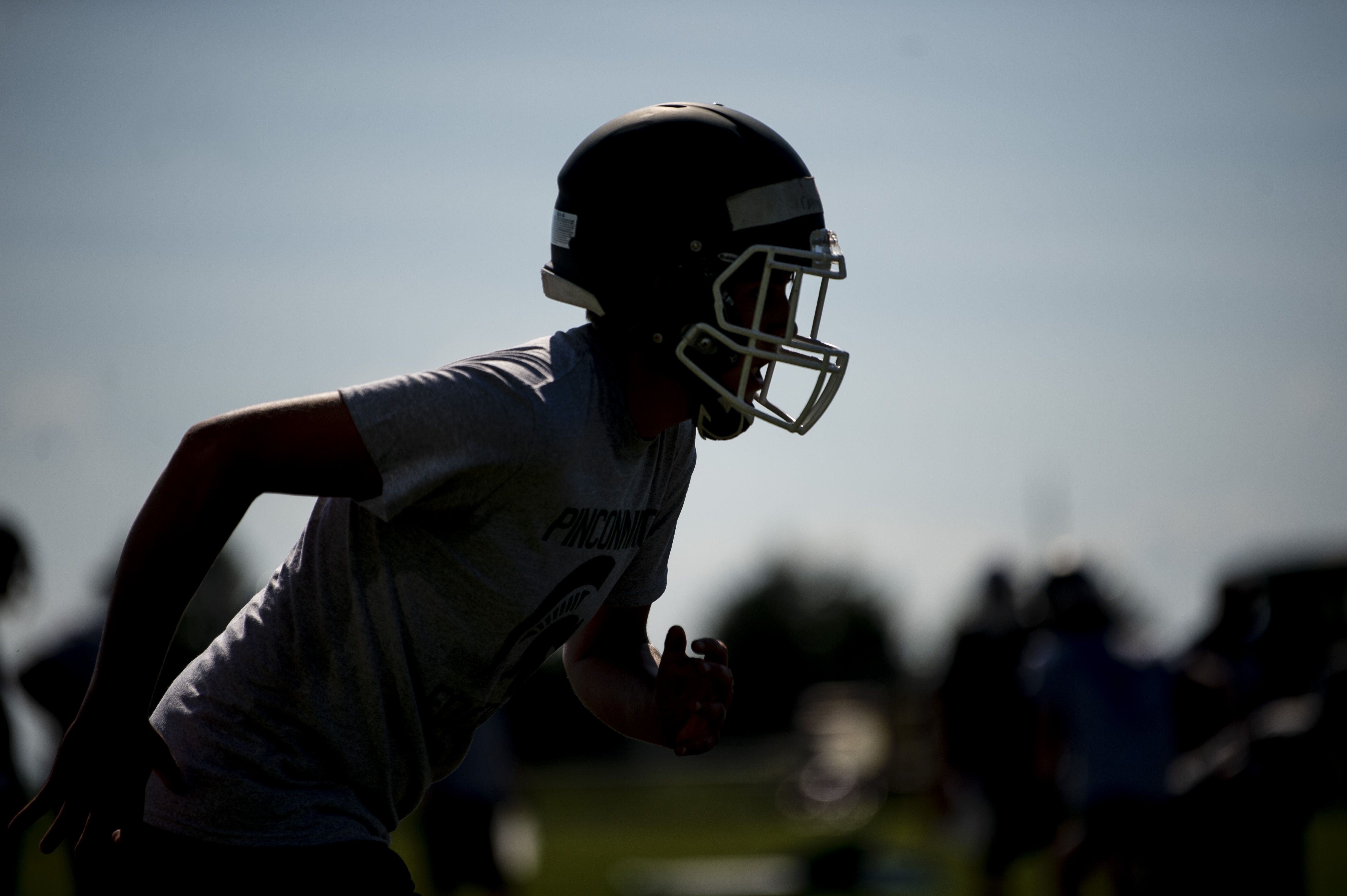 Pinconning football players strive during first week of practice