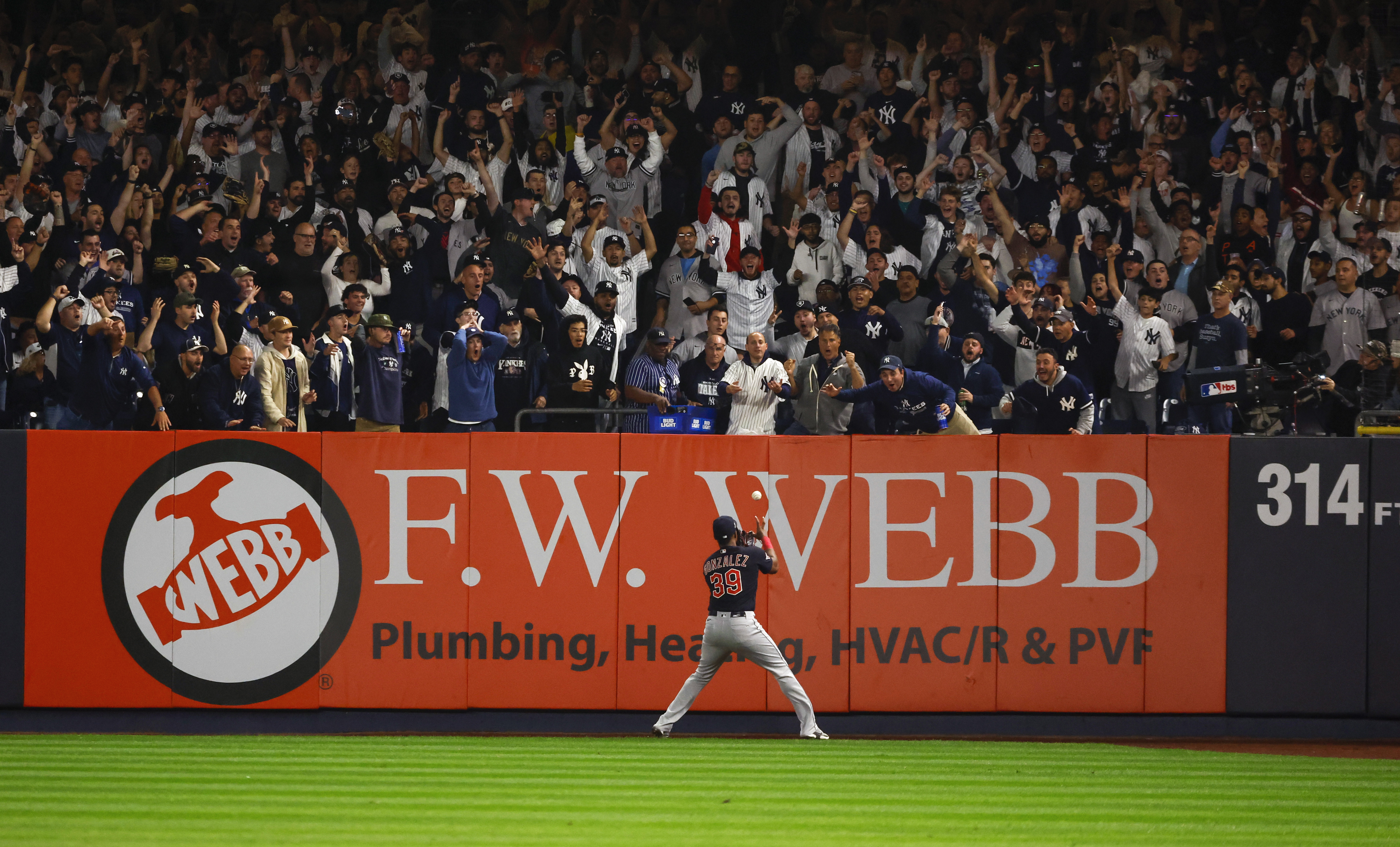 Guardians ready for special welcome from Yankee Stadium Bleacher Creatures  