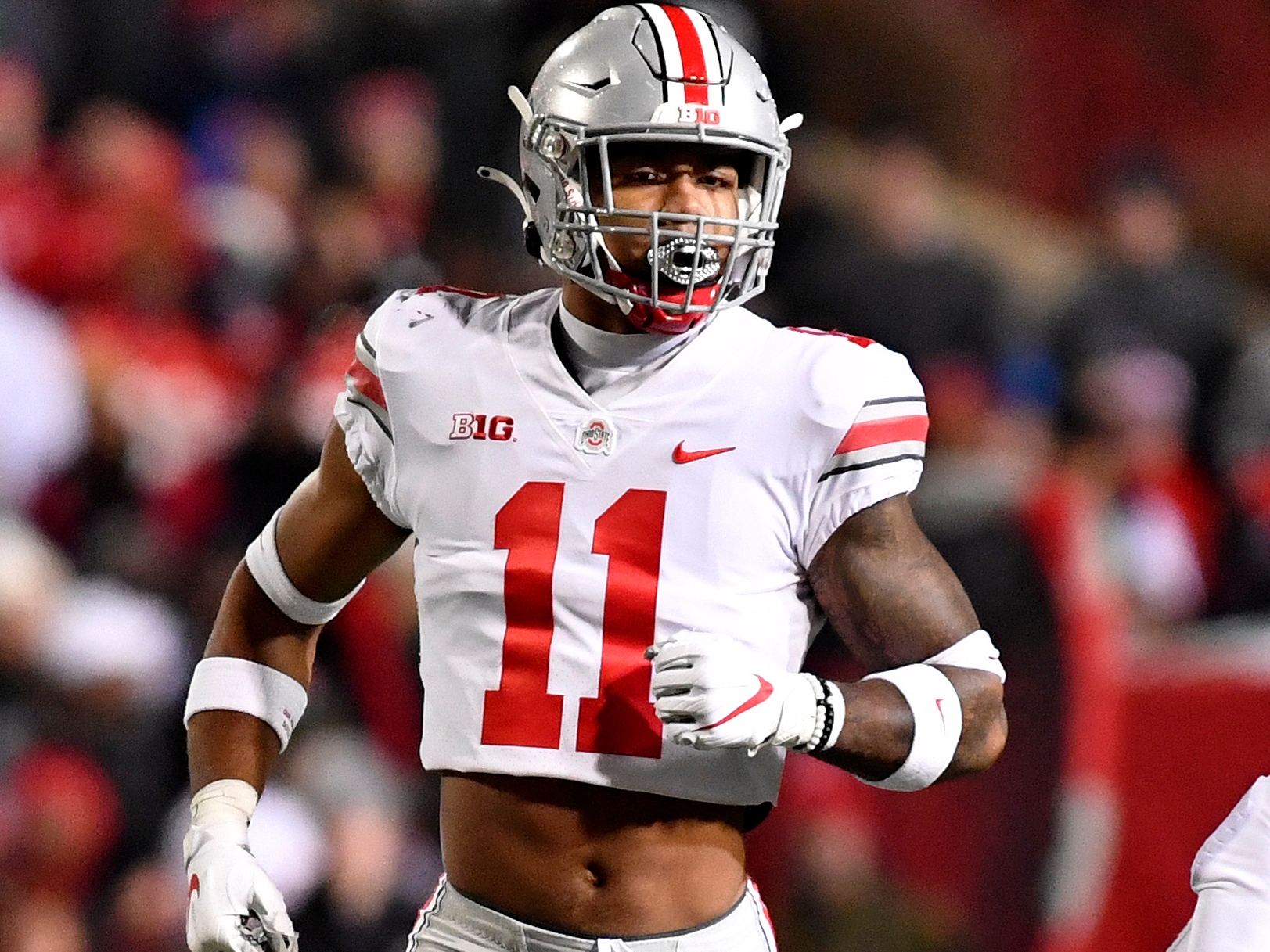 Which former Ohio State wide receiver has the highest ceiling, and