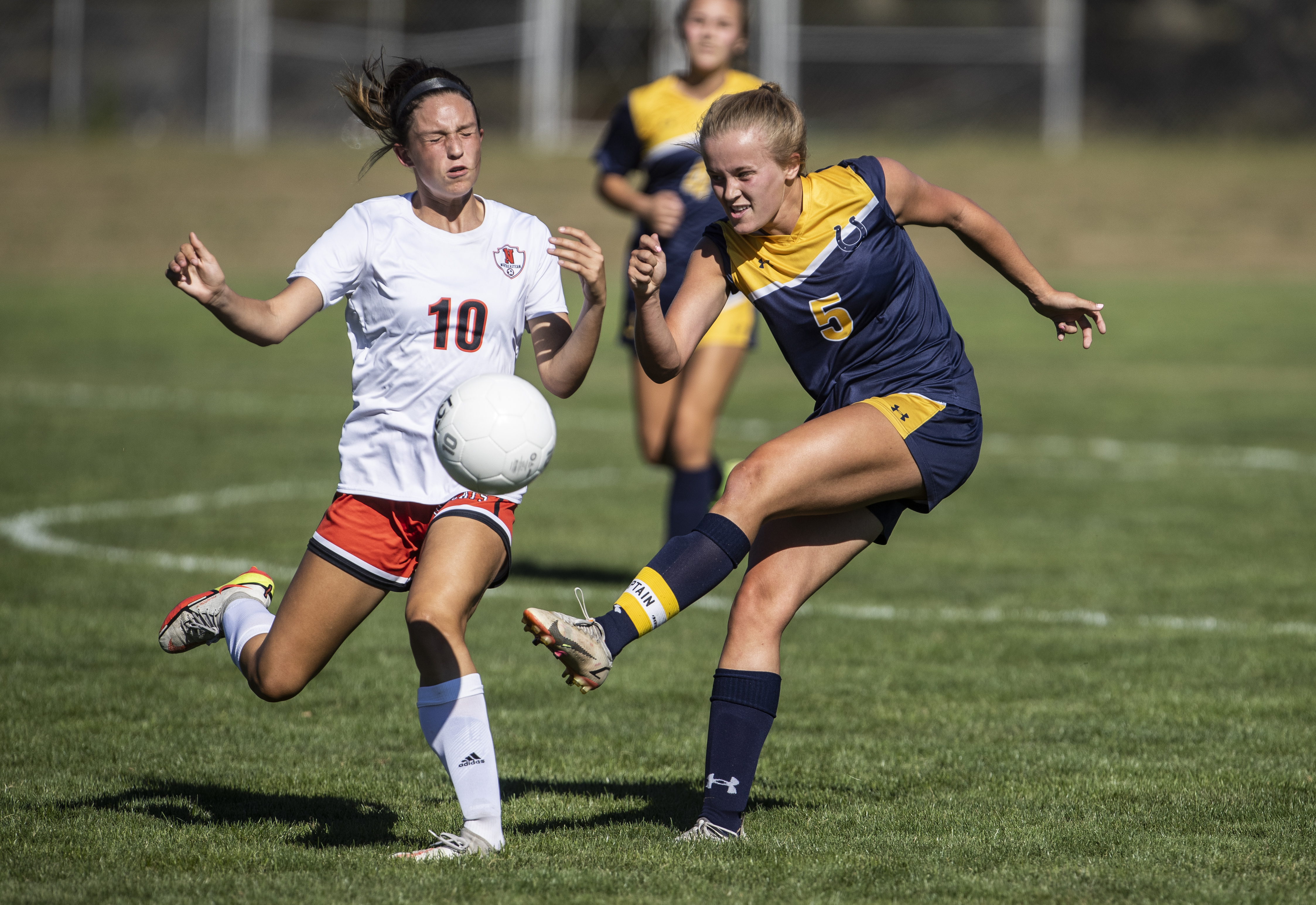 Katie Kopenhaver, Taylor Ferraro each score 2 goals for Cedar Cliff in win  against Dover 