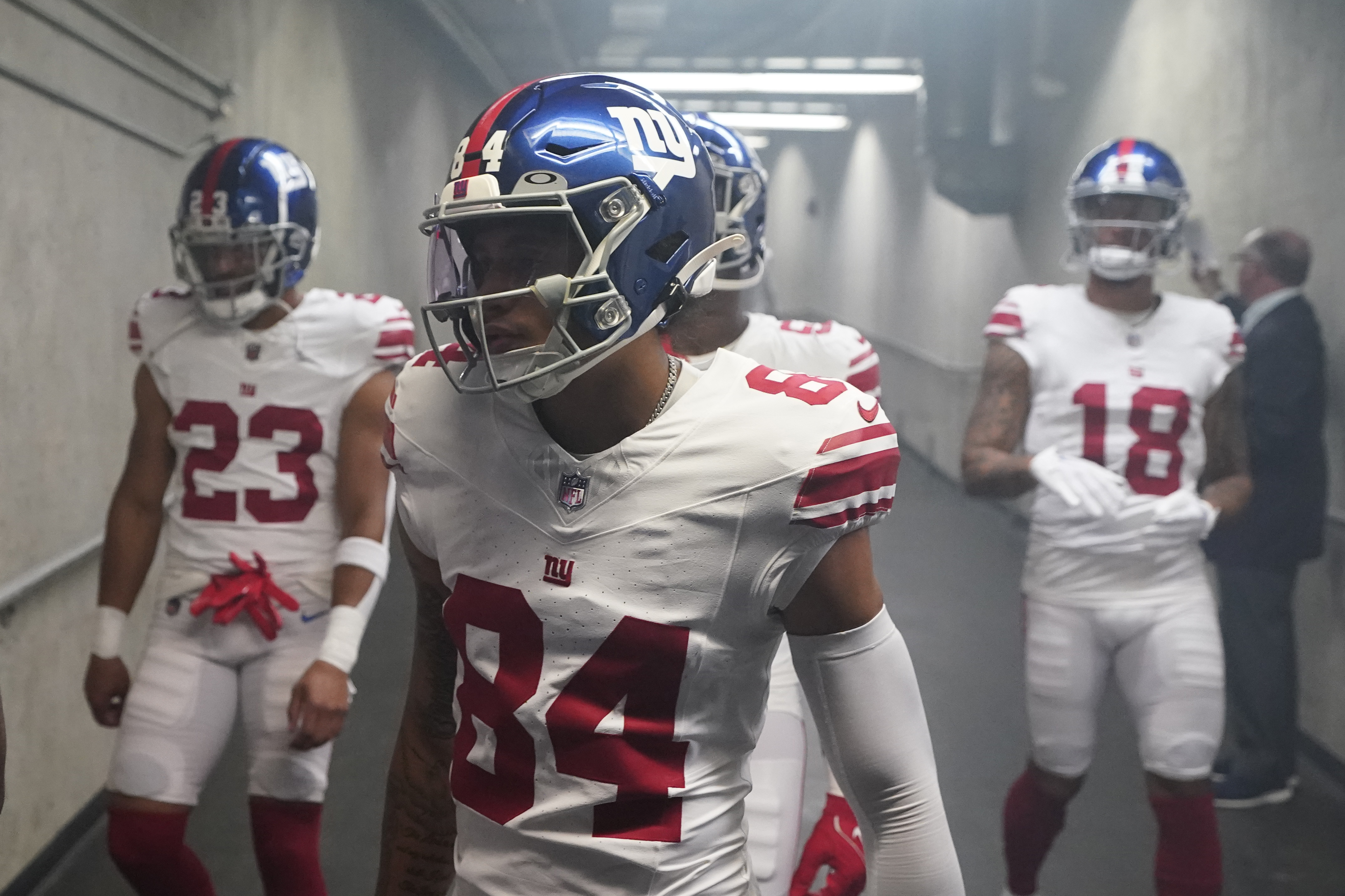 Education of a rookie: Giants' WR Jalin Hyatt learning the NFL