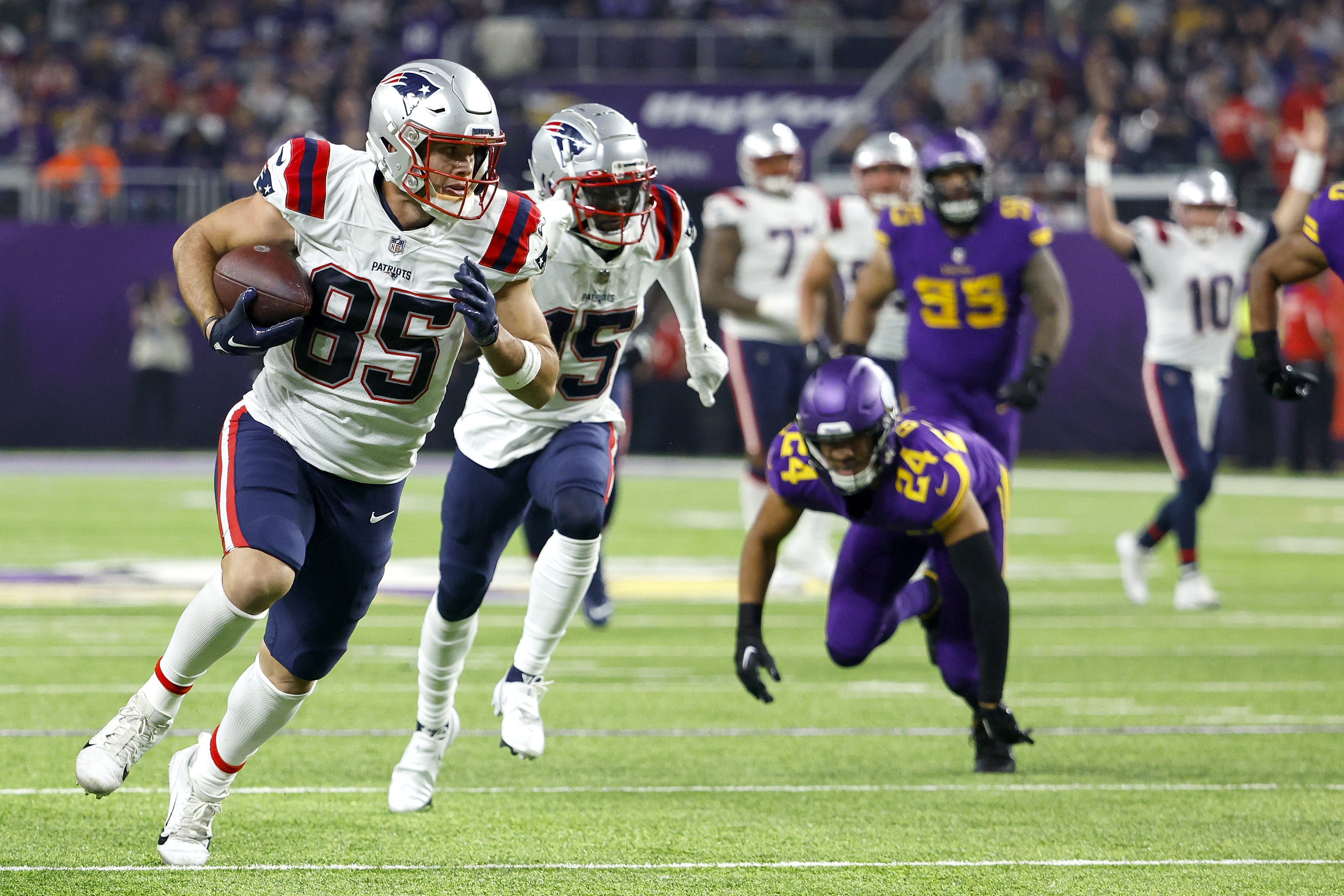 New England Patriots at Minnesota Vikings: Third quarter recap and