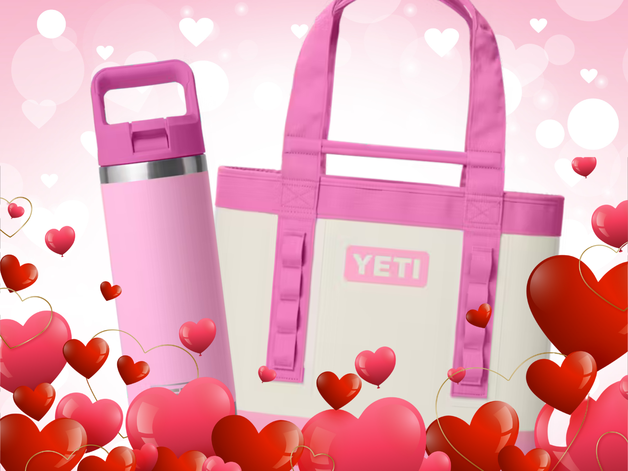 YETI has launched a new Valentine's Day Collection called