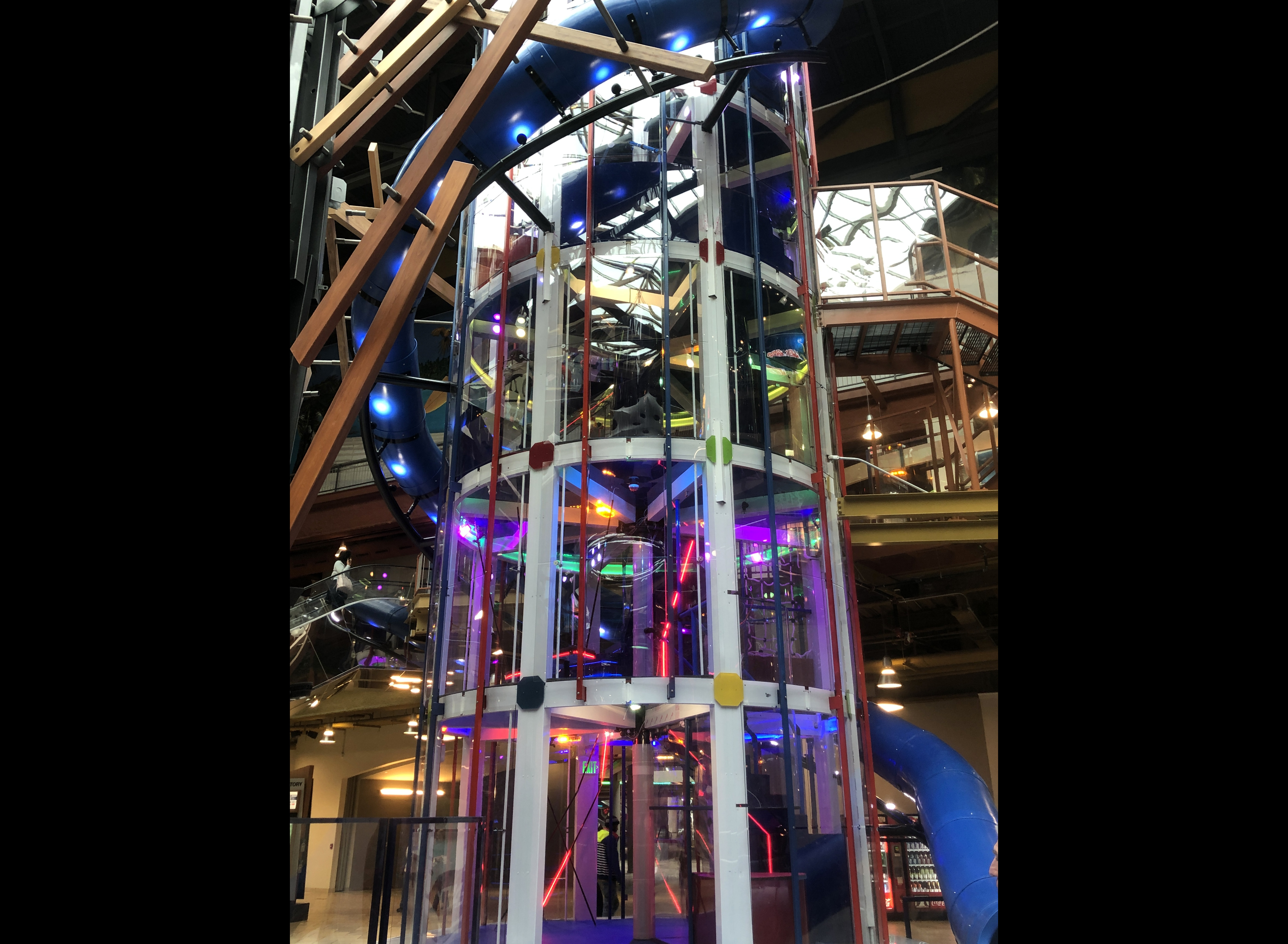 Trombi's Tower obstacle course opens at Destiny USA after delay