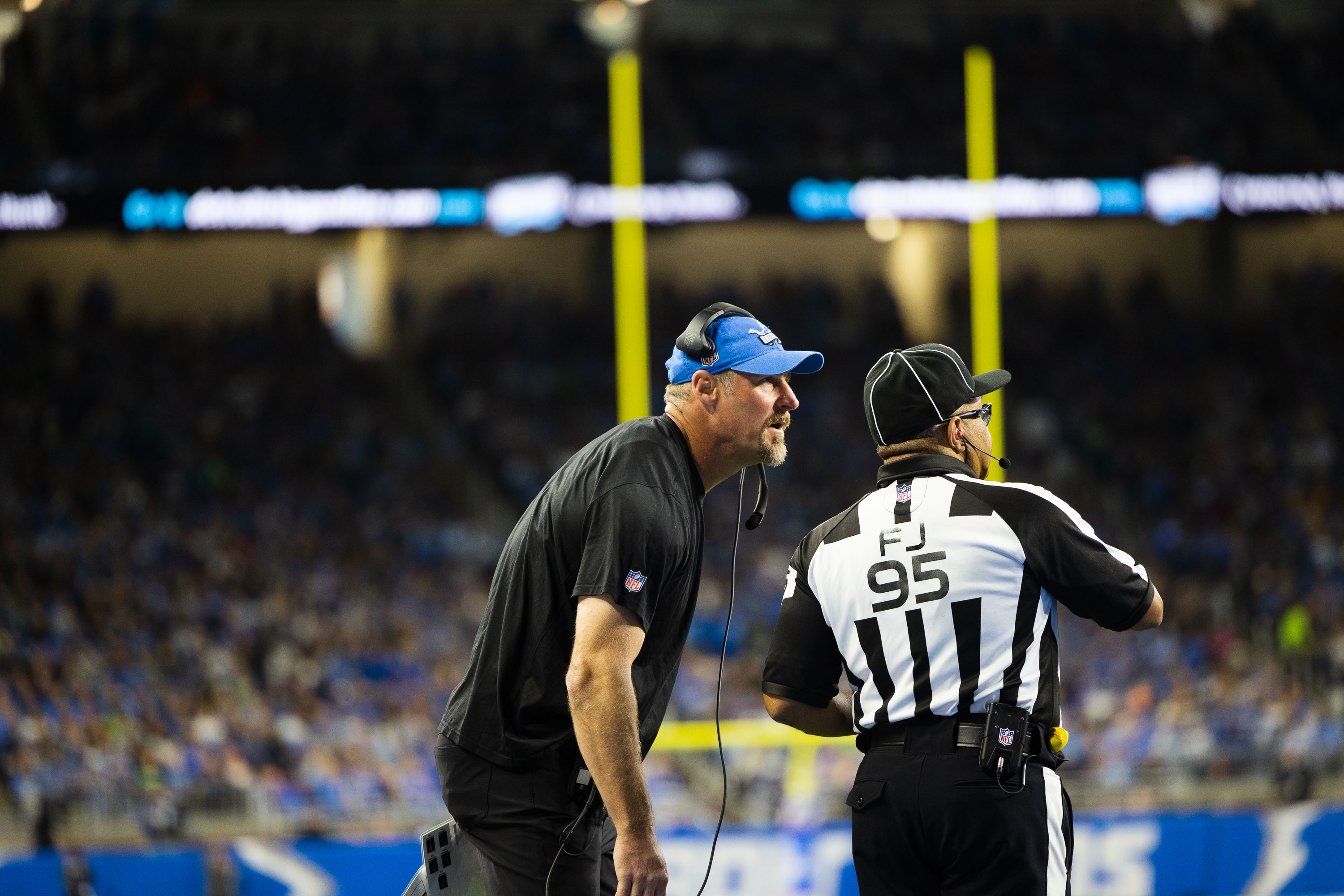 Lions coach Dan Campbell was sleepless before 1st practice