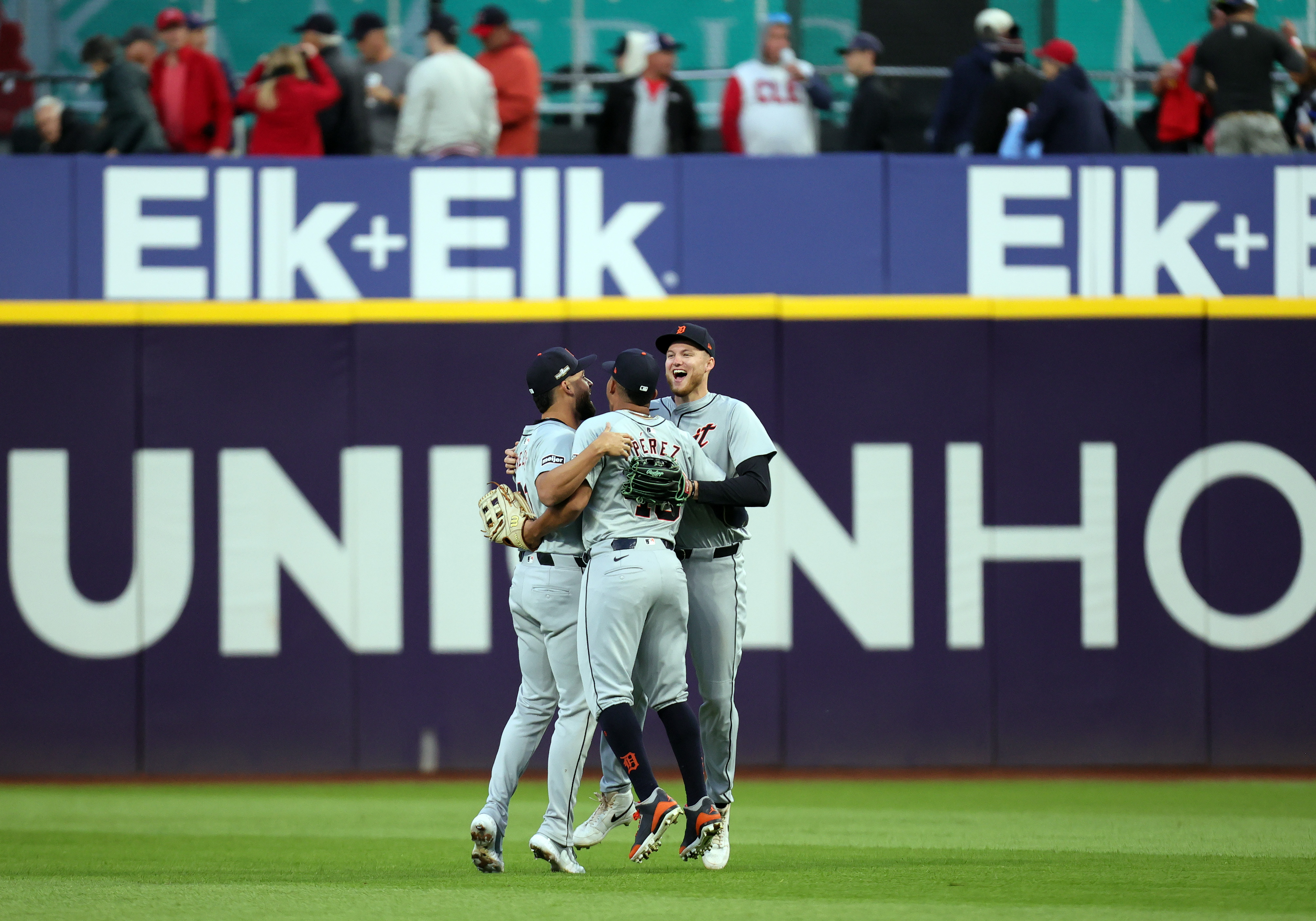 Cleveland Guardians vs. Detroit Tigers in game 2of ALDS, October 7 ...