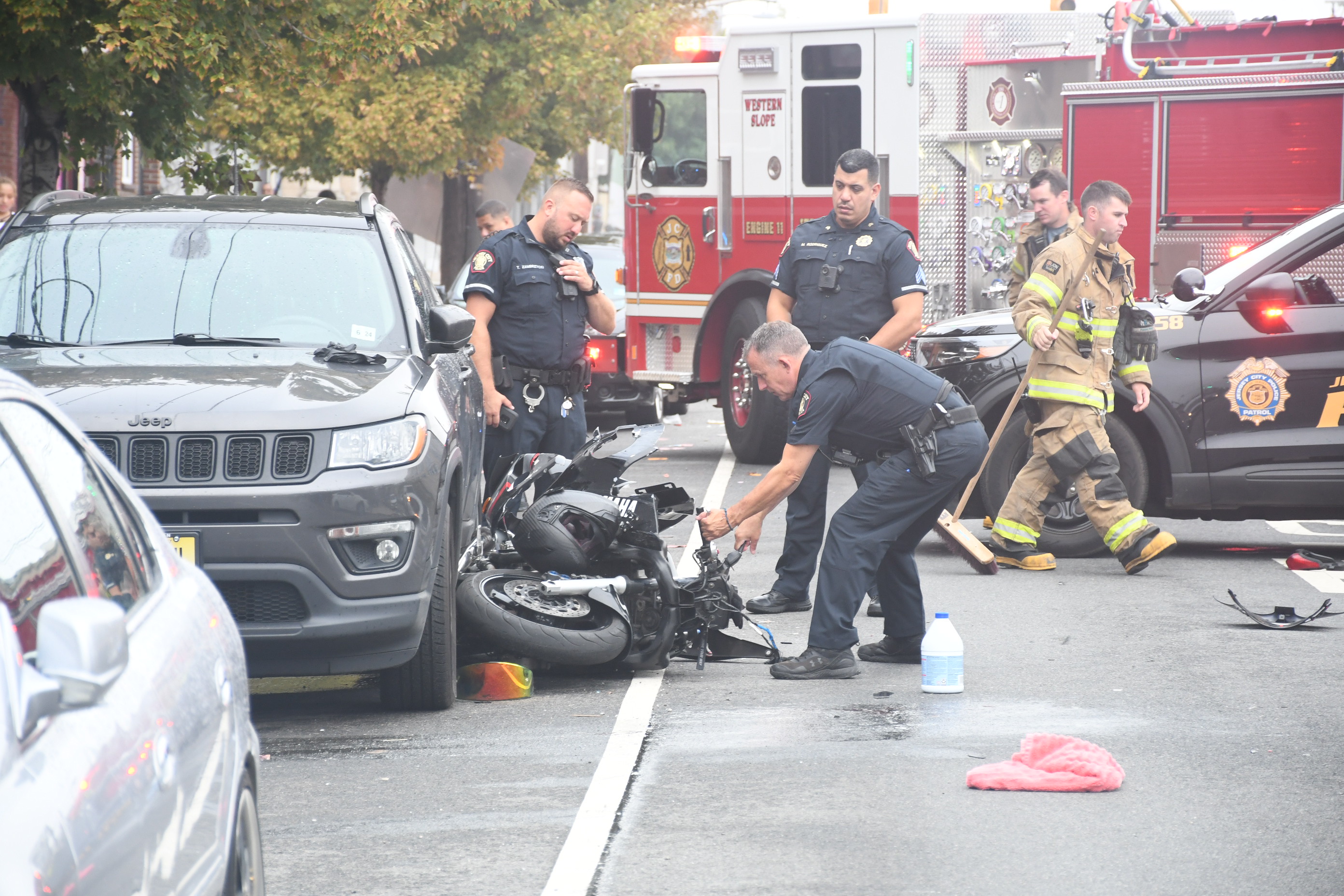 Motorcyclist Seriously Injured In Jersey City Crash, Aug. 23, 2022 - Nj.com