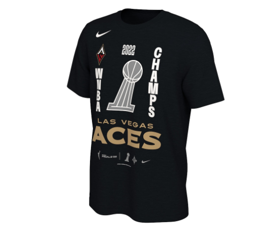 Where to buy Las Vegas Aces gear online: 2023 WNBA Champions hats, t-shirts,  more available now 